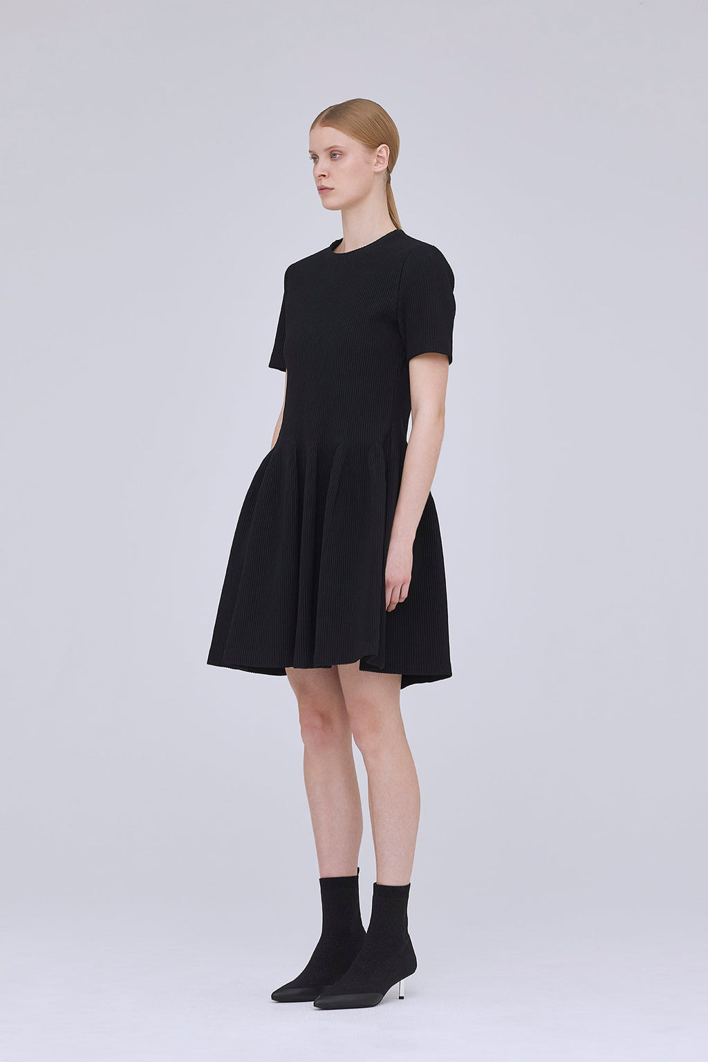 HYPHA SHORT SLEEVE MINI DRESS