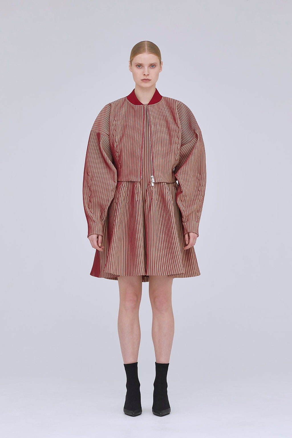 HYPHA SHORT SLEEVE MINI DRESS