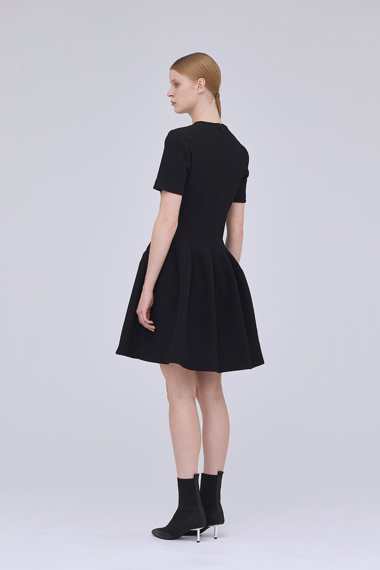 HYPHA SHORT SLEEVE MINI DRESS