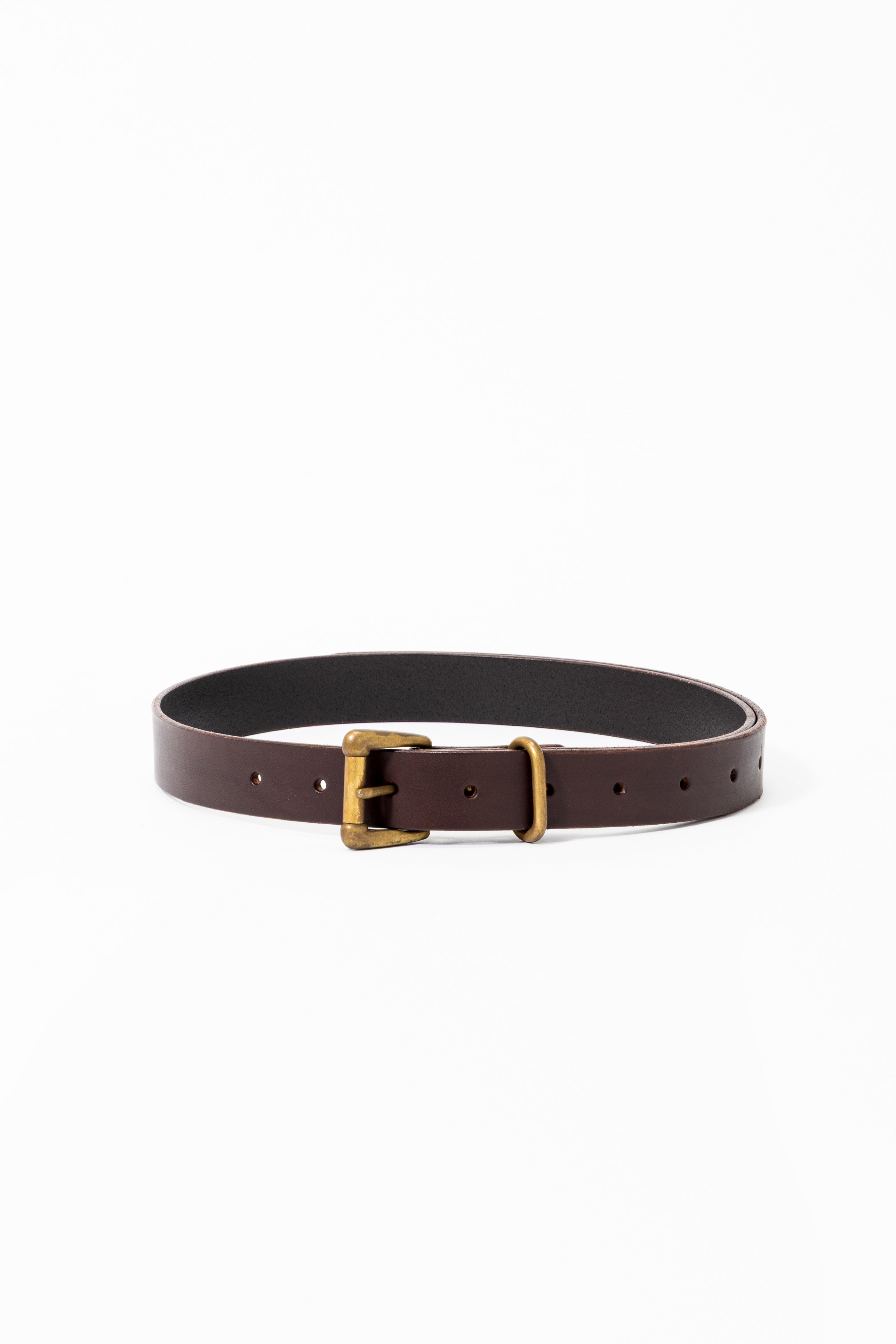 STANDARD BELT WIDE - BROWN×GOLD