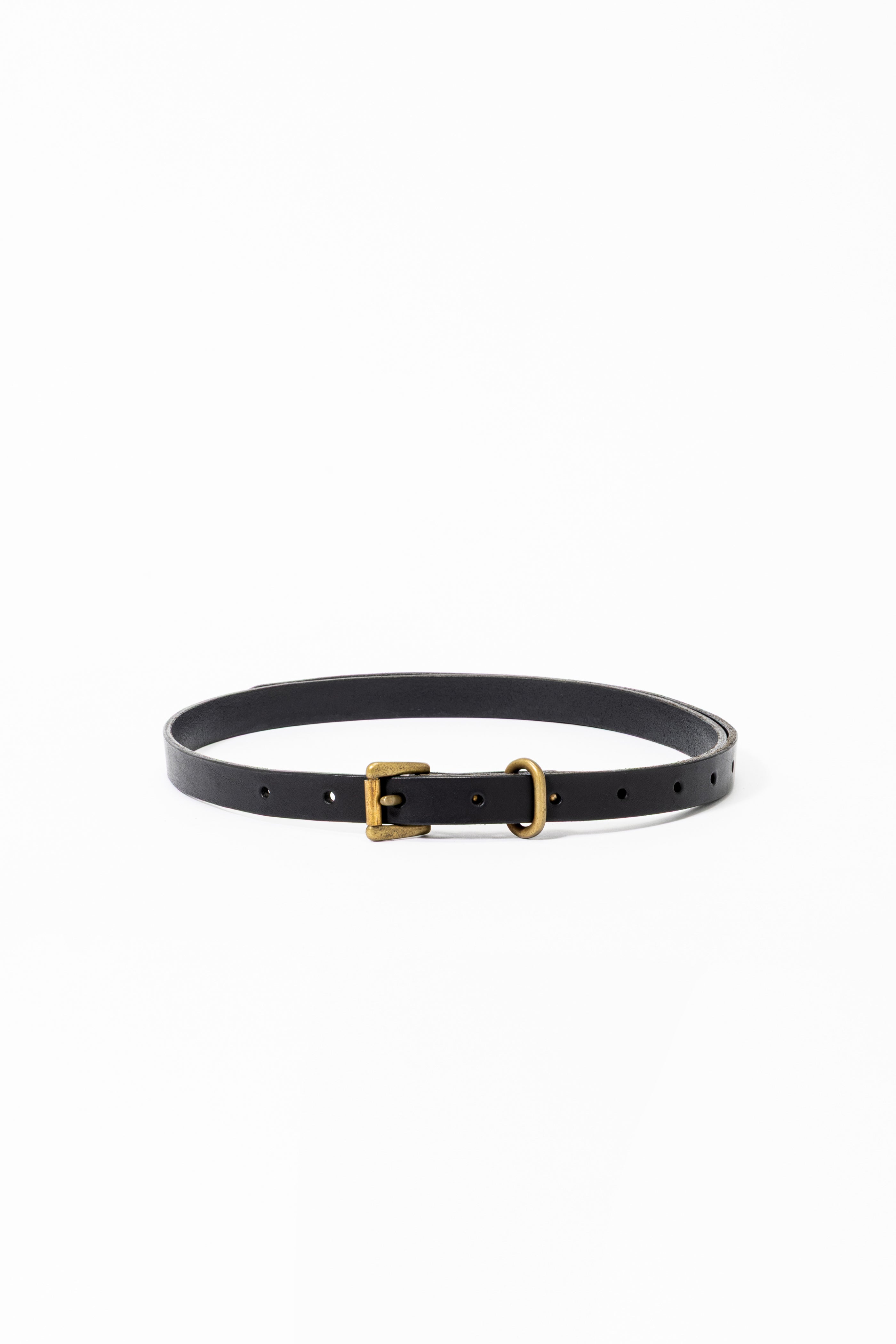 STANDARD BELT SLIM - BLACK×GOLD