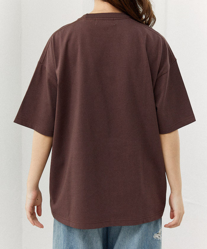 <Functional Material> MAGAZINE Cat Photo T-Shirt Limited Release