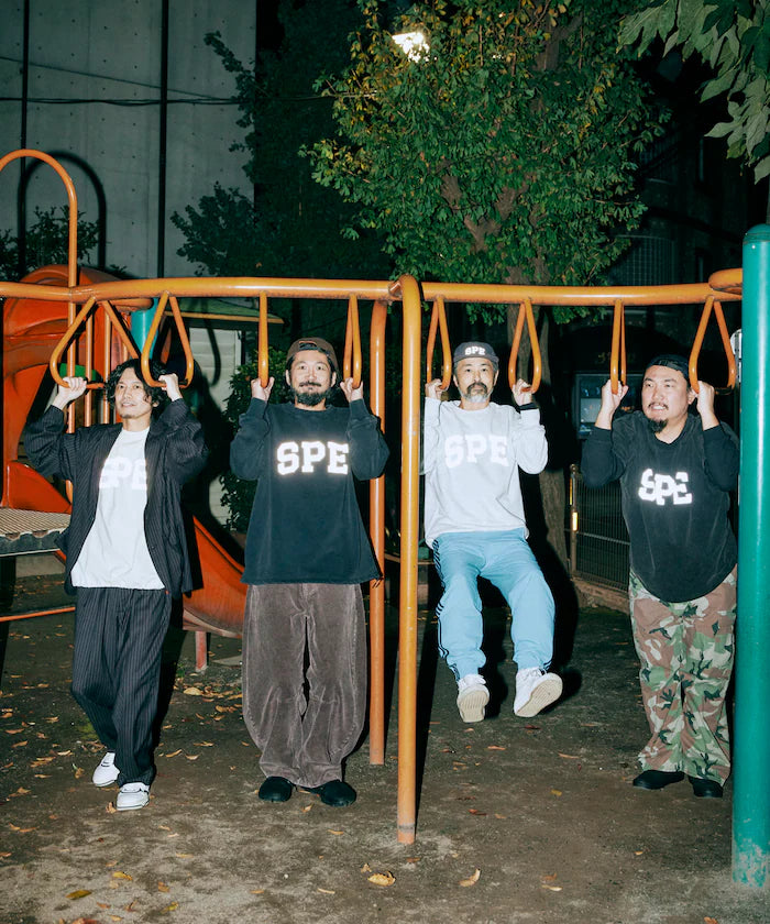 SPE × FREAK'S Reflector Print Crew Neck T-Shirt