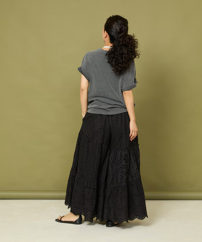Flocky Print Big T-shirt