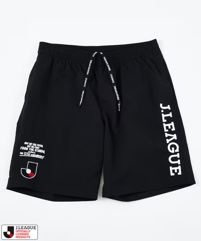 [Sales Start on May 15 at 12:00] J.LEAGUE × FREAK'S STORE Exclusive SUPPORTERS NYLON SHORTS [J League Official] - Black