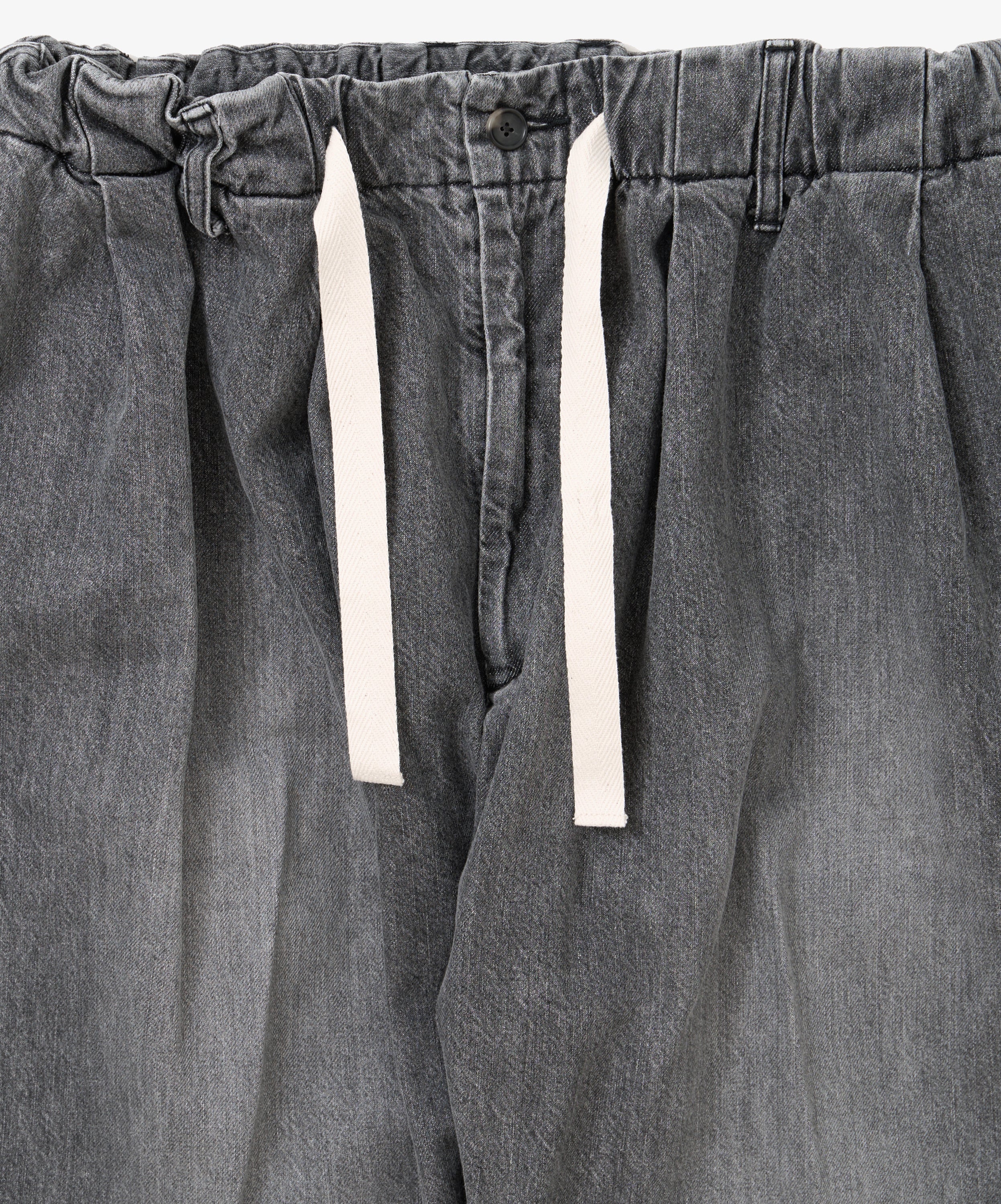 baggy trousers black denim bleached