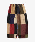 circular pants faux suede one - default