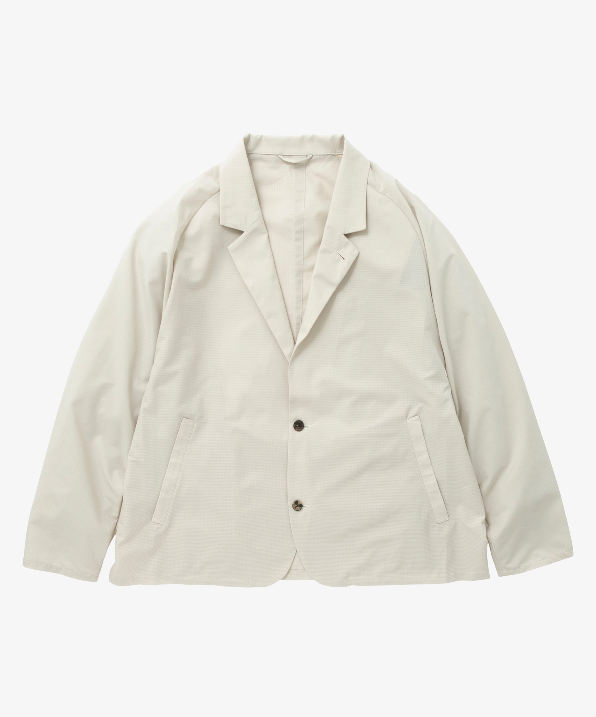 veste two button mesh ivory - default