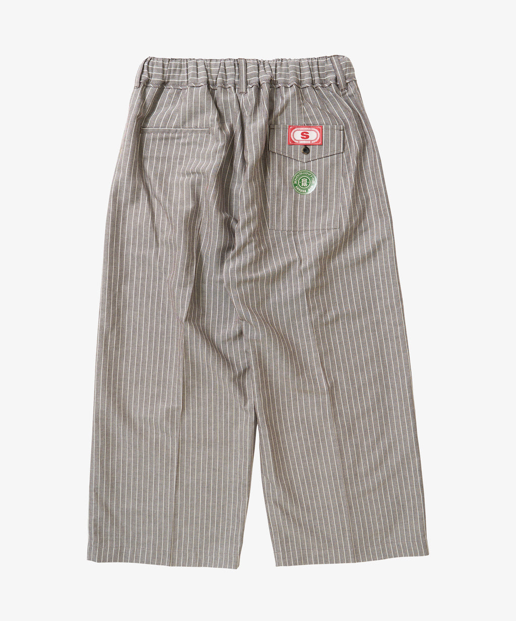 banshu ori hakama pants herringbone stripe
