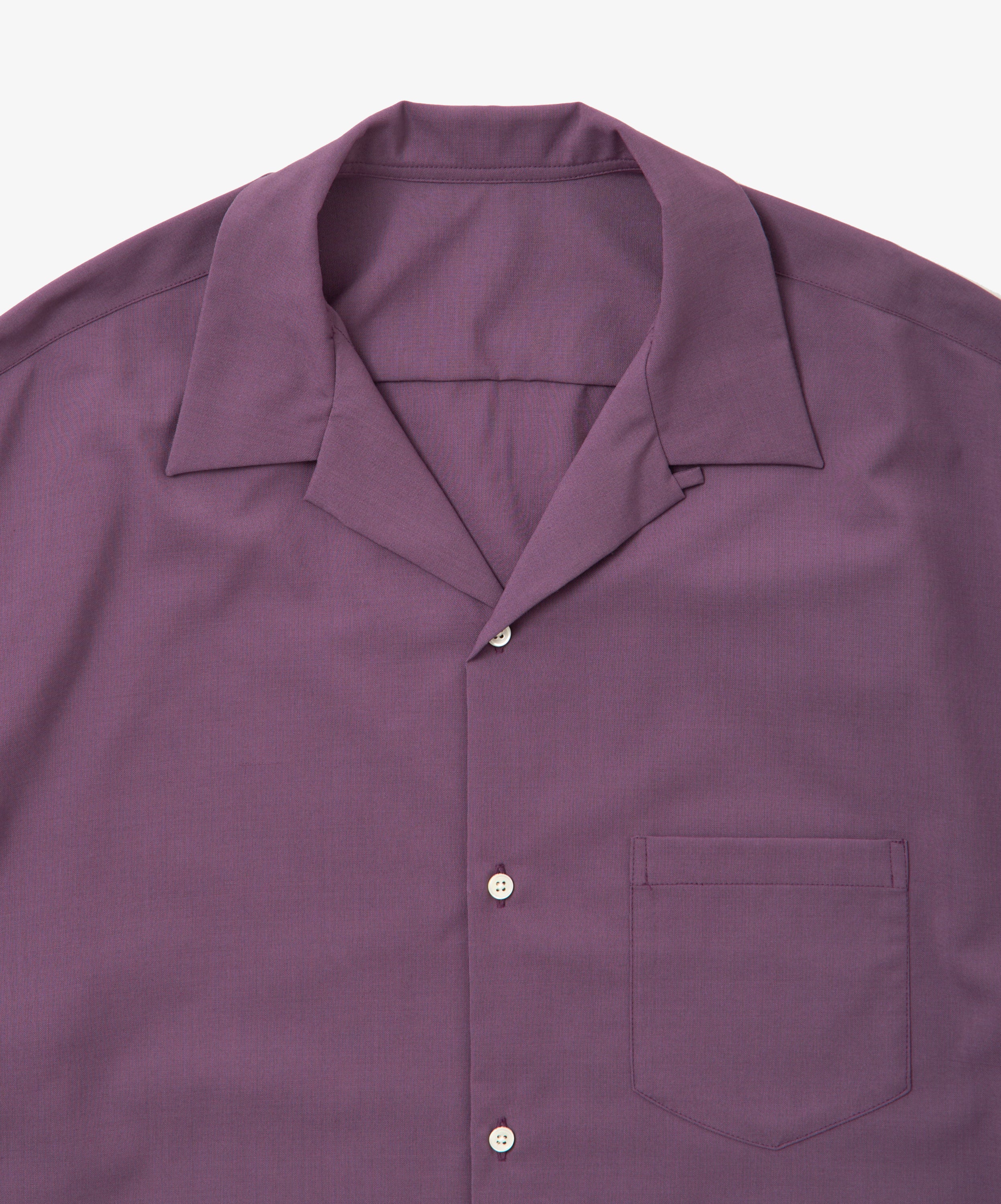 re-engineered overshirt purple