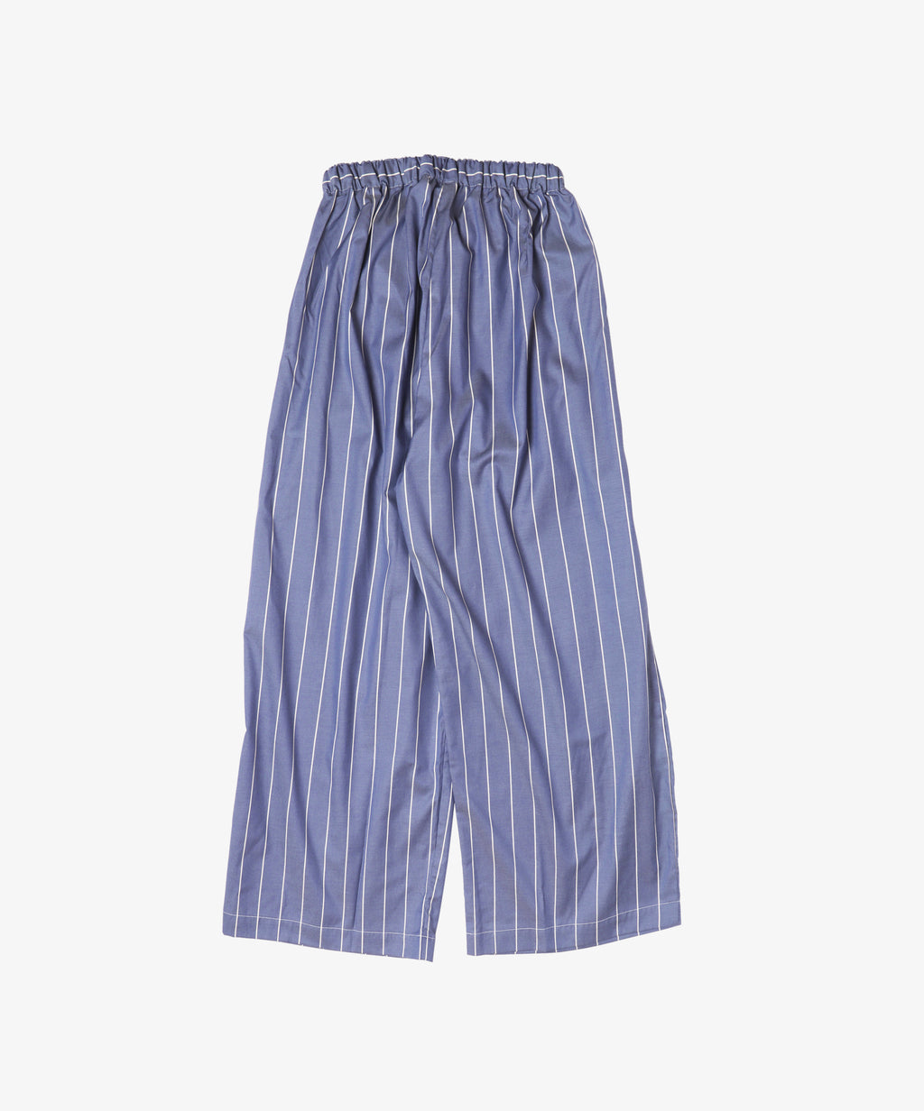 pyjama set blue stripe