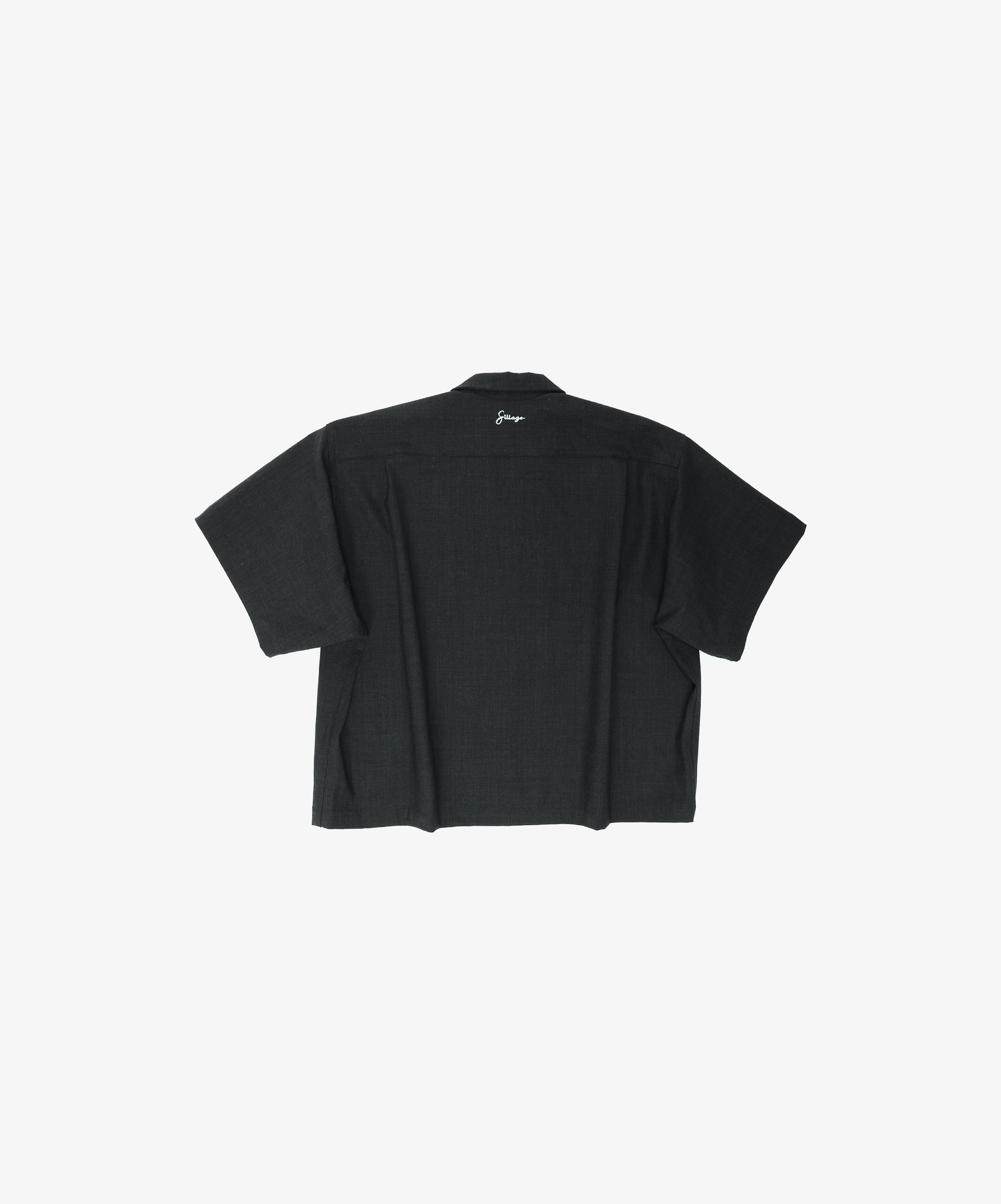 kids overshirt short sleeve anthracite