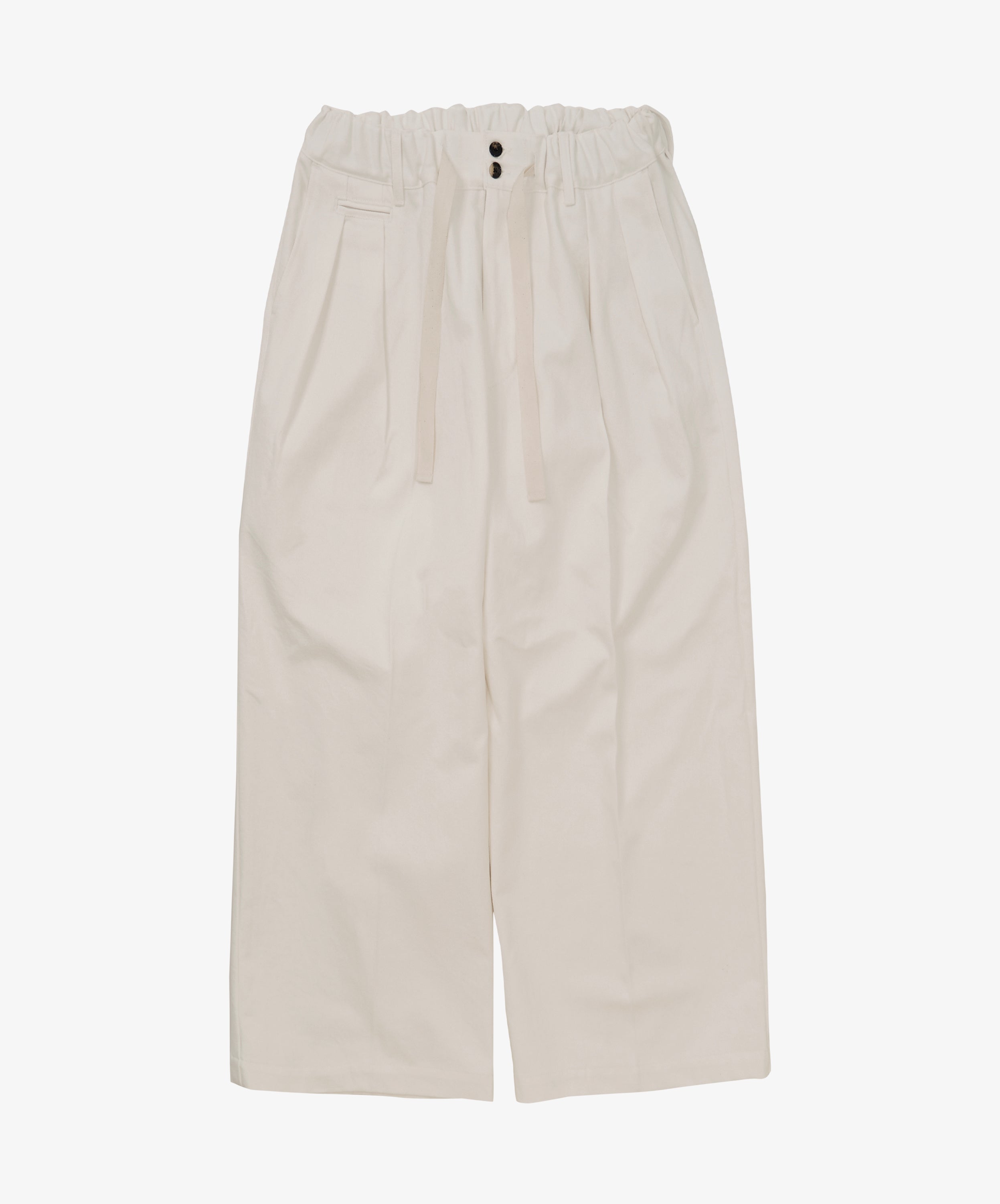 hakama pants white denim one wash - default