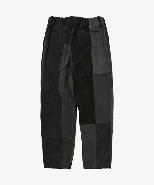 baggy trousers black denim three