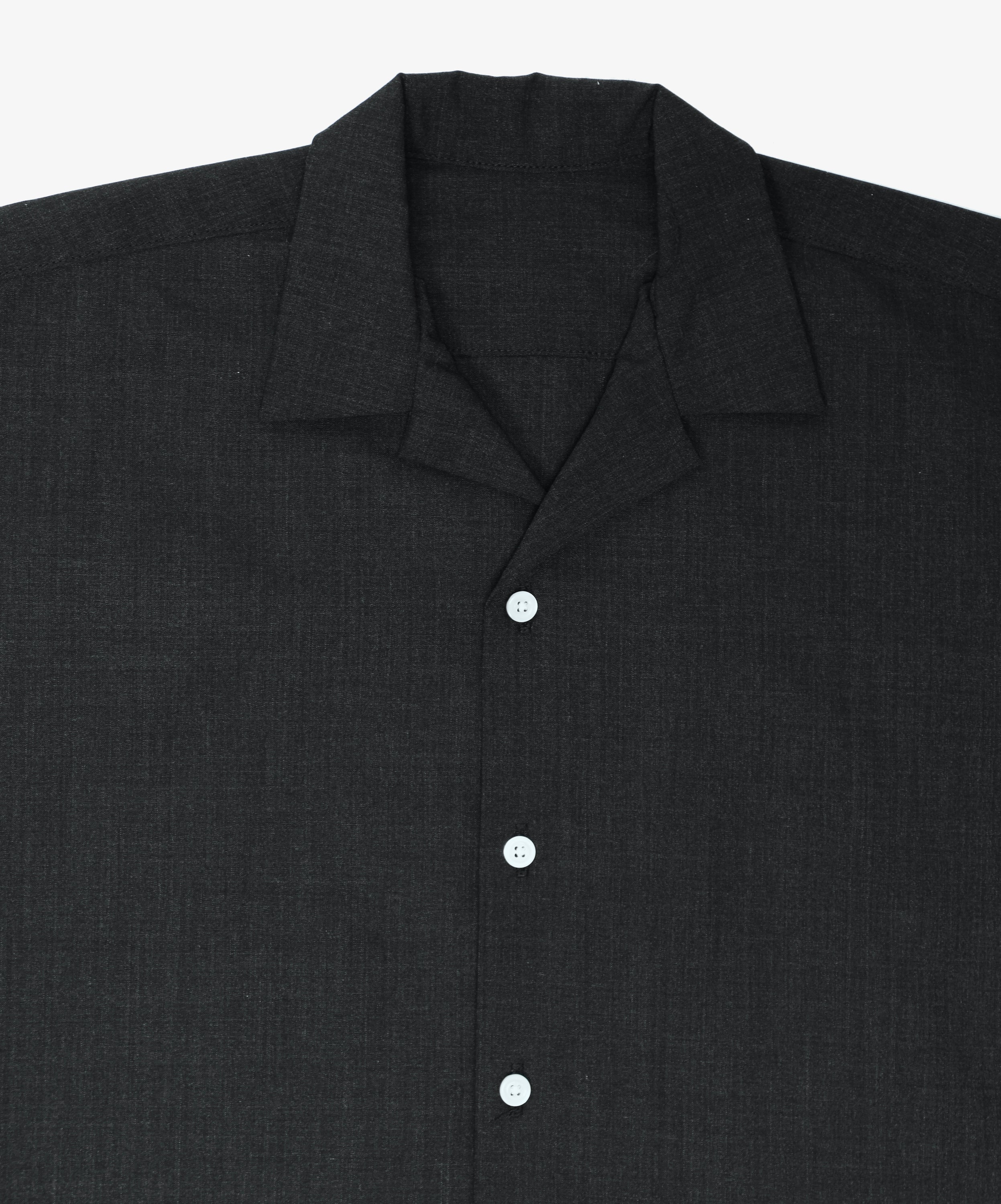 kids overshirt short sleeve anthracite