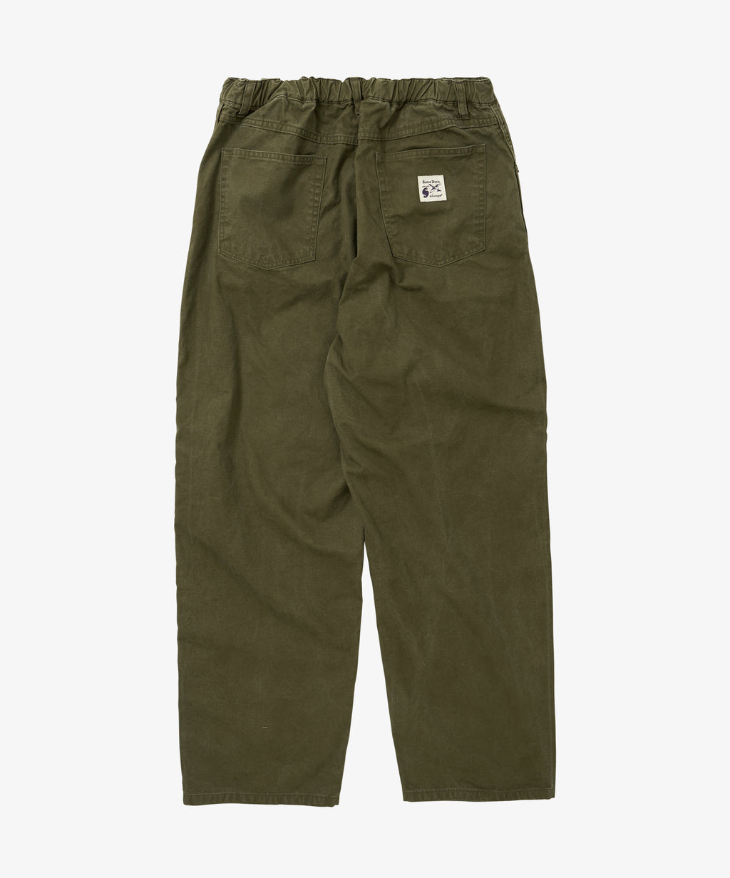 pantalon cinq poches super duck olive