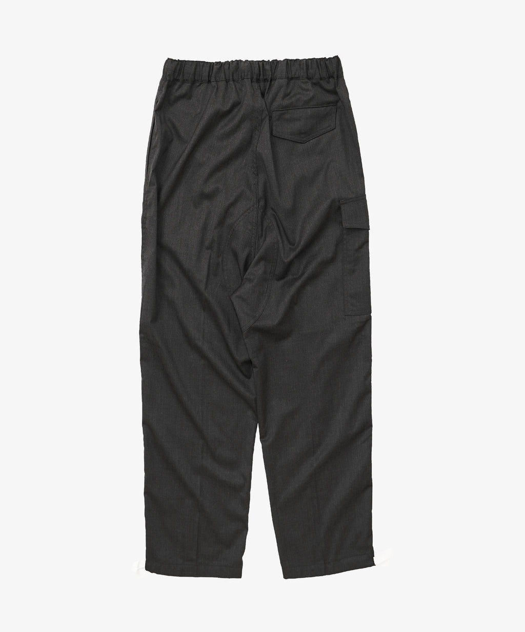 cargo pants anthracite twill
