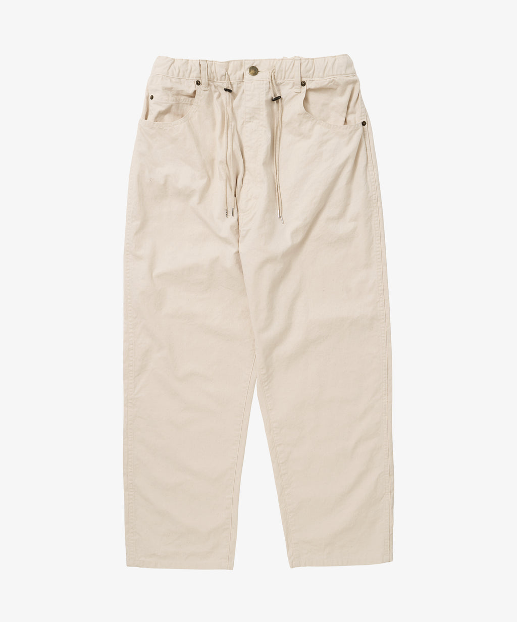 pantalon cinq poches super duck ivory - default