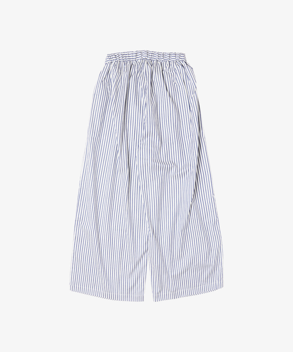 pyjama set white stripe