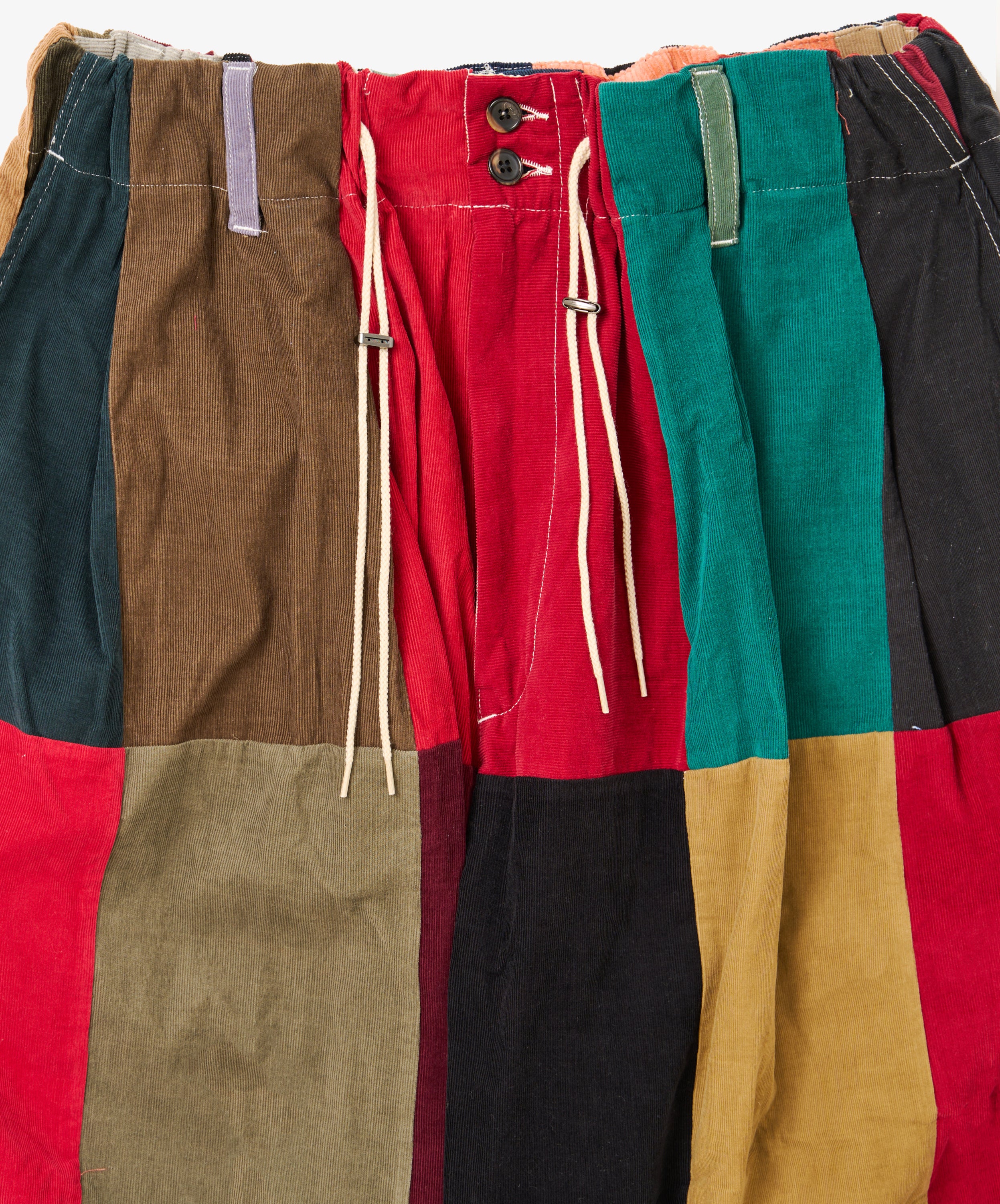 circular pants corduroy three