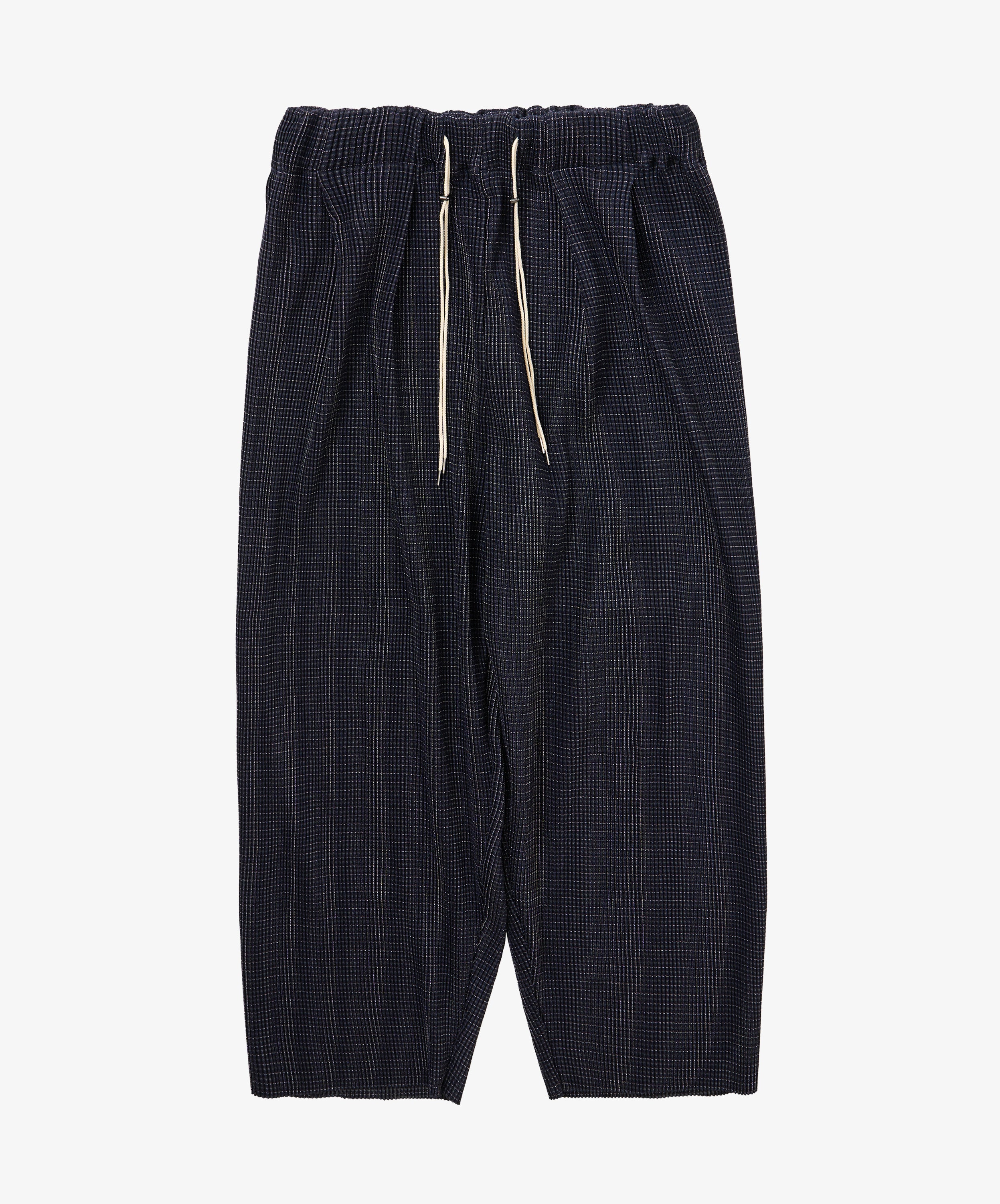 circular pleats pants deadstock watahiko tex sashiko - default