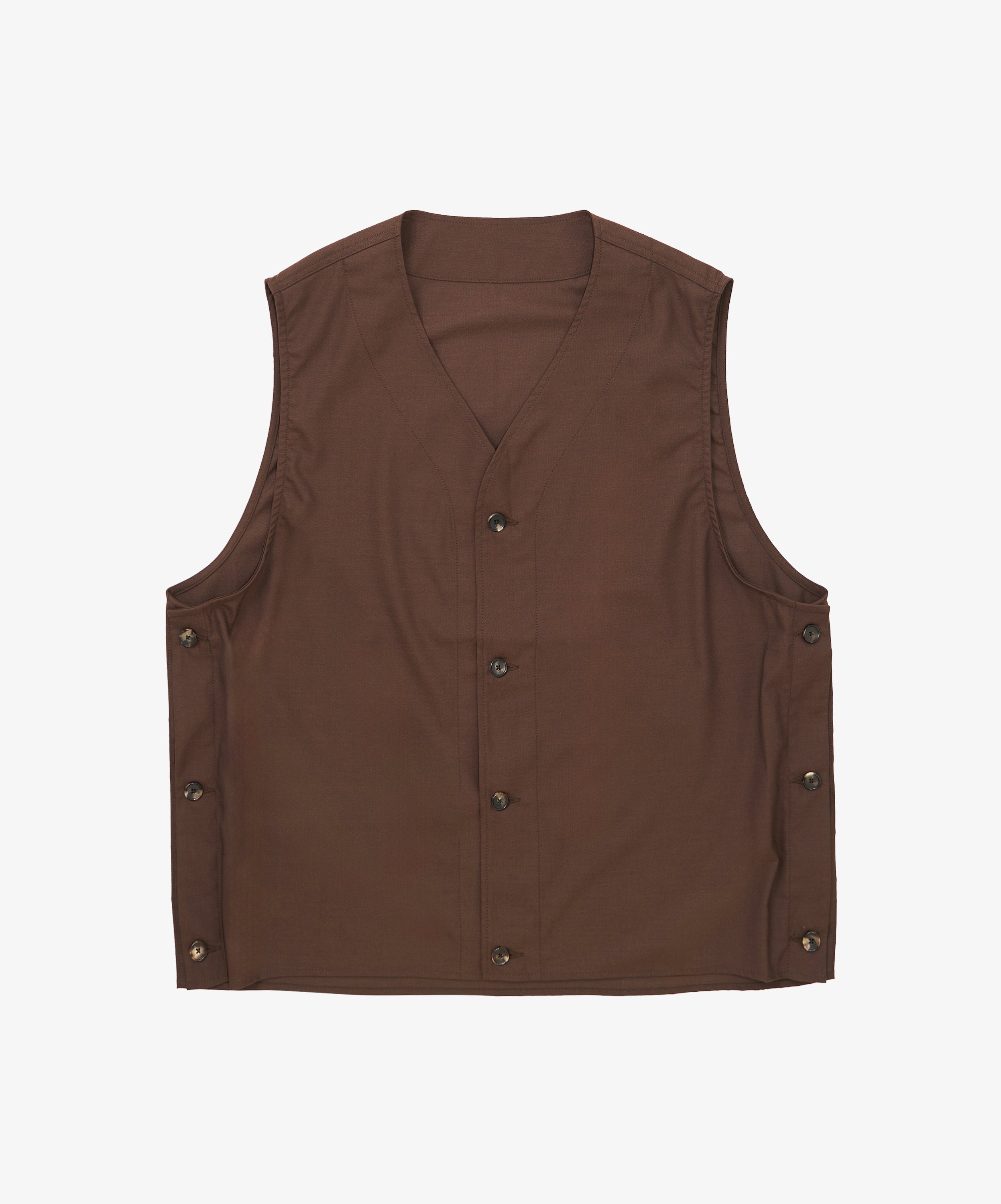 gilet brown - default