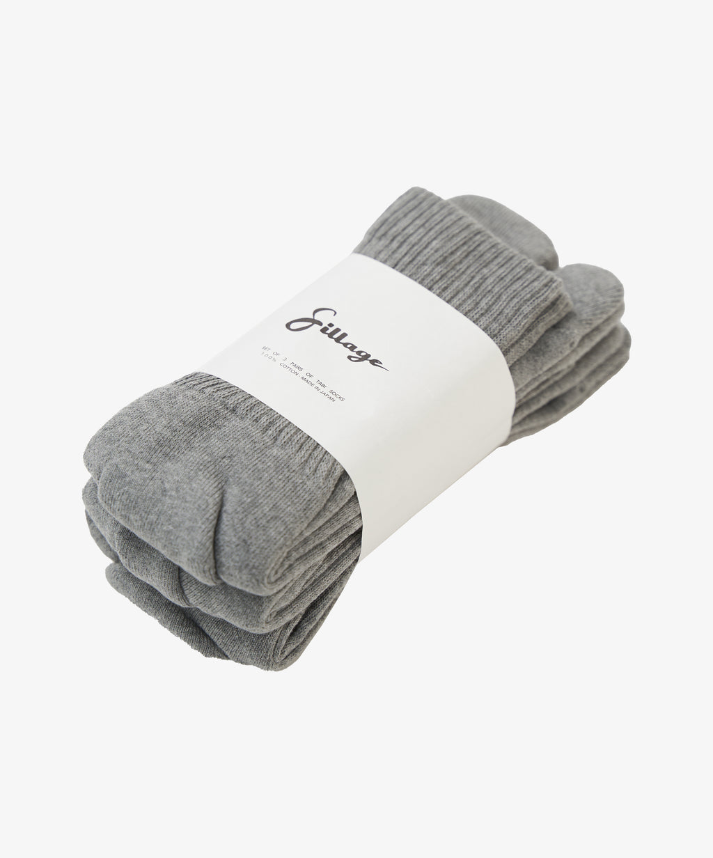 tabi socks melange grey - default
