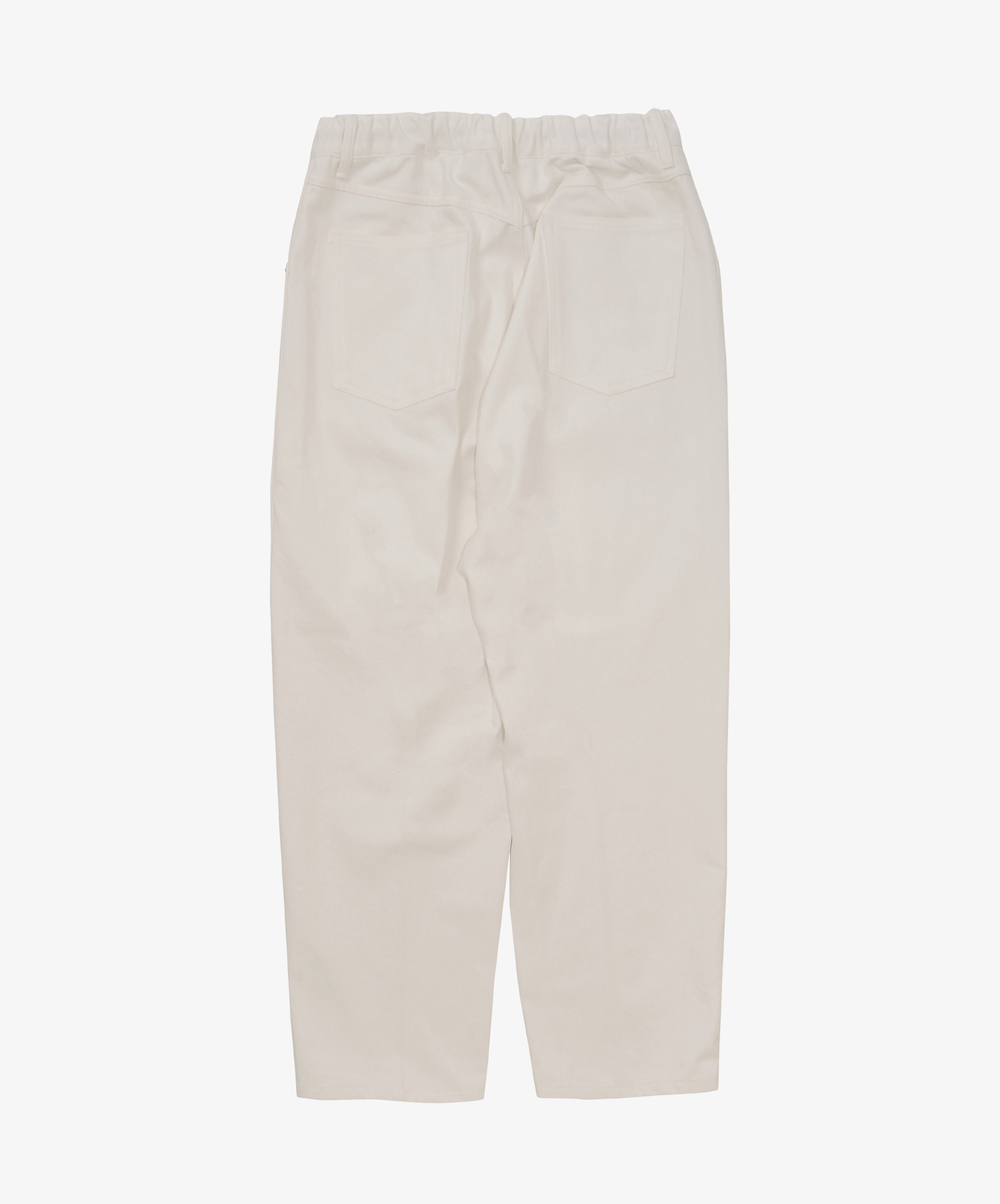 pantalon cinq poches white denim one wash