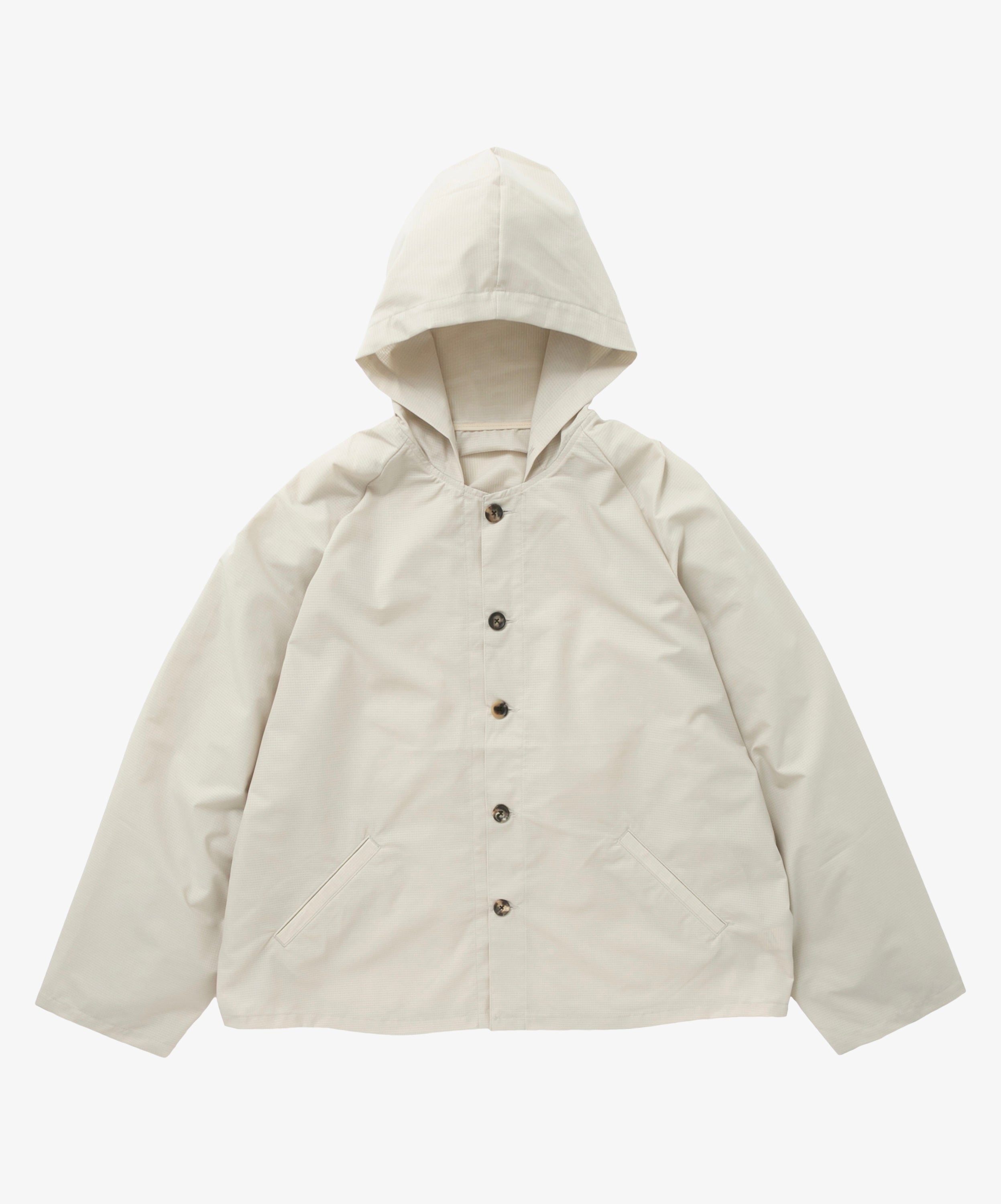 hoodie shirt mesh ivory - default