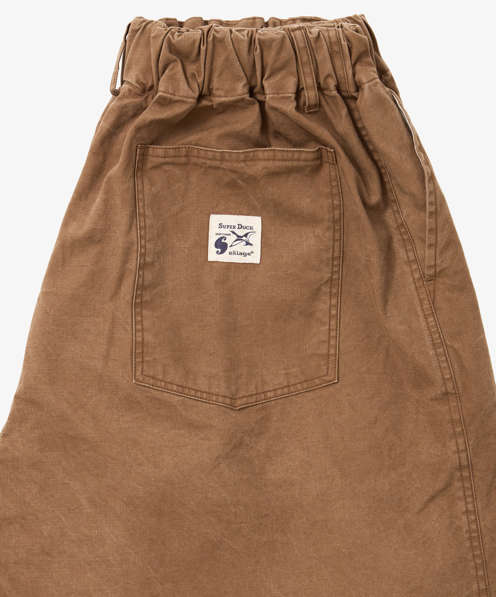 circular pants super duck camel