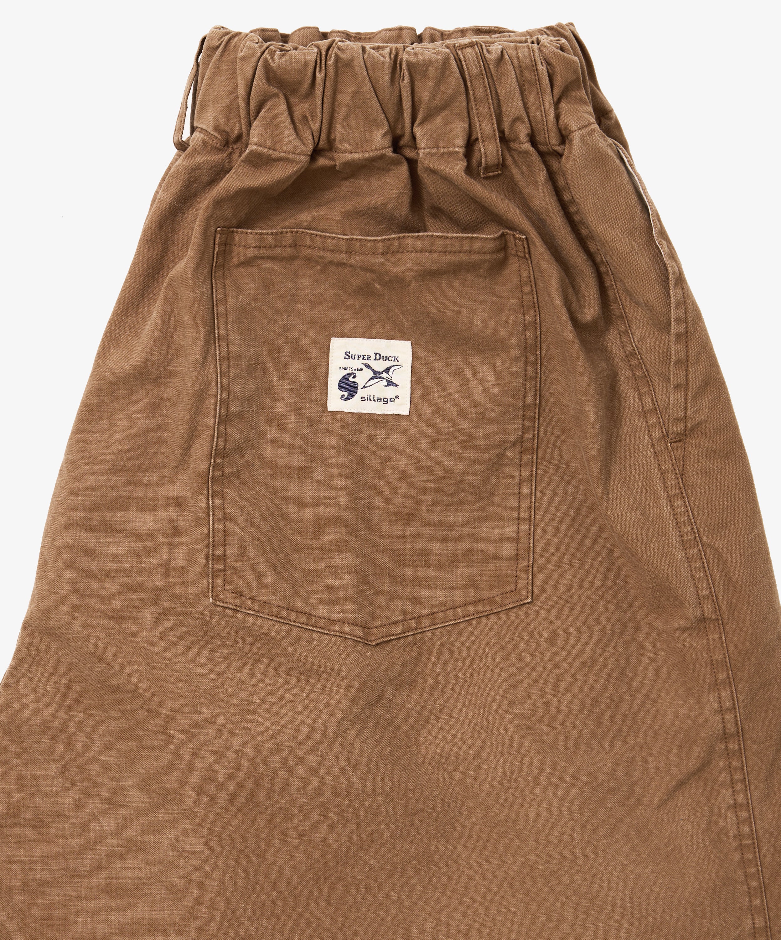 circular pants super duck camel