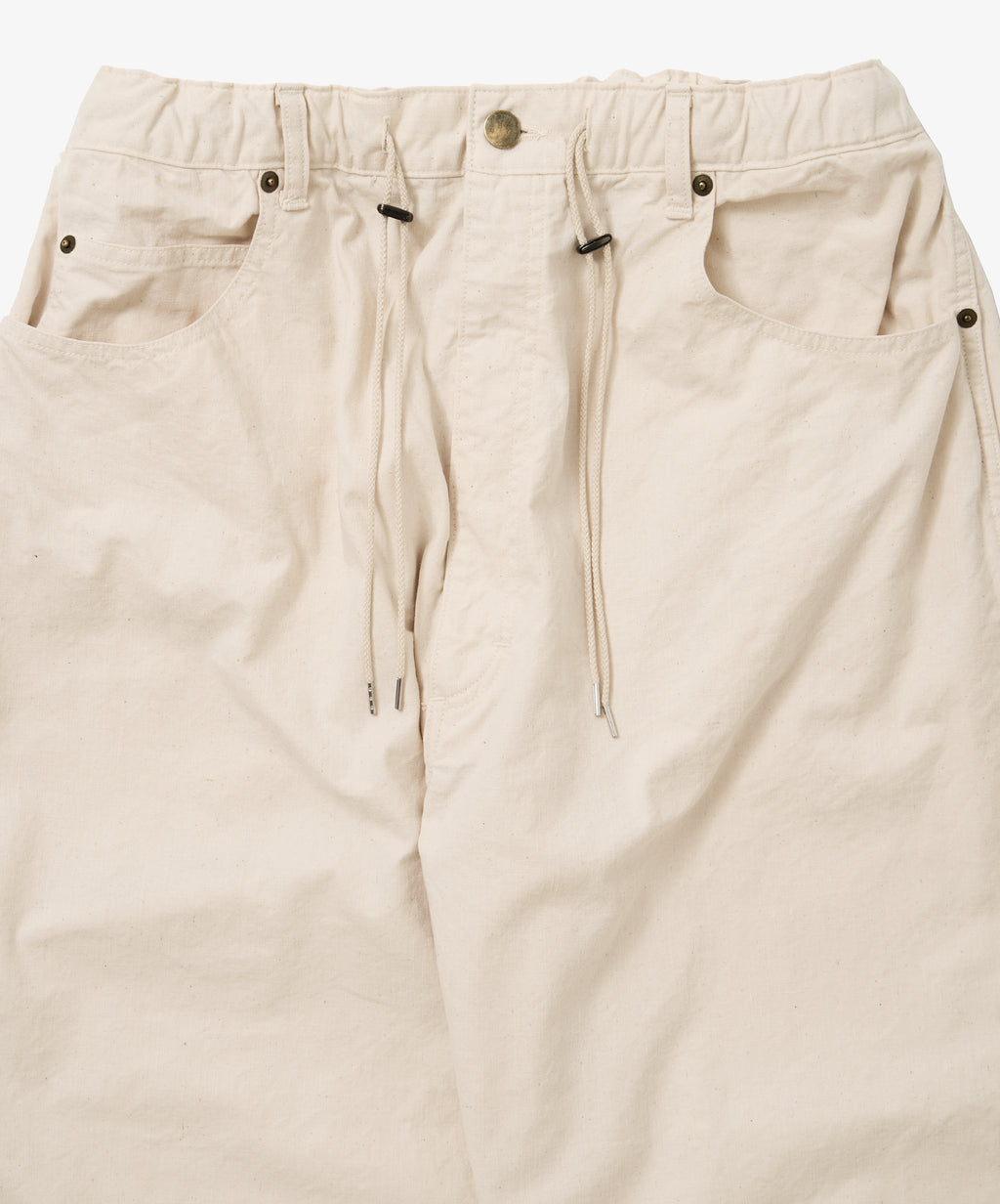 pantalon cinq poches super duck ivory