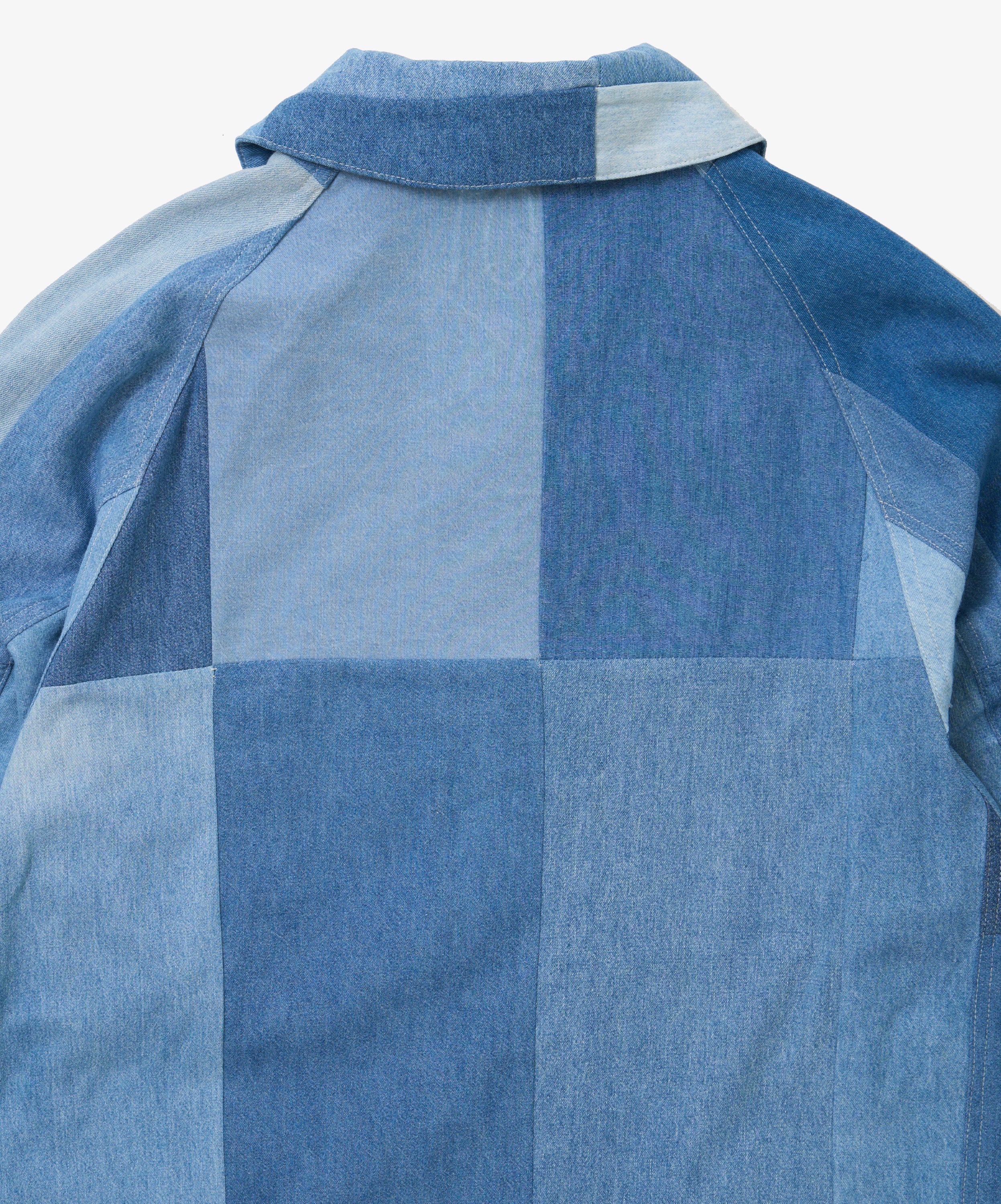 balmacaan coat vintage denim shirts one