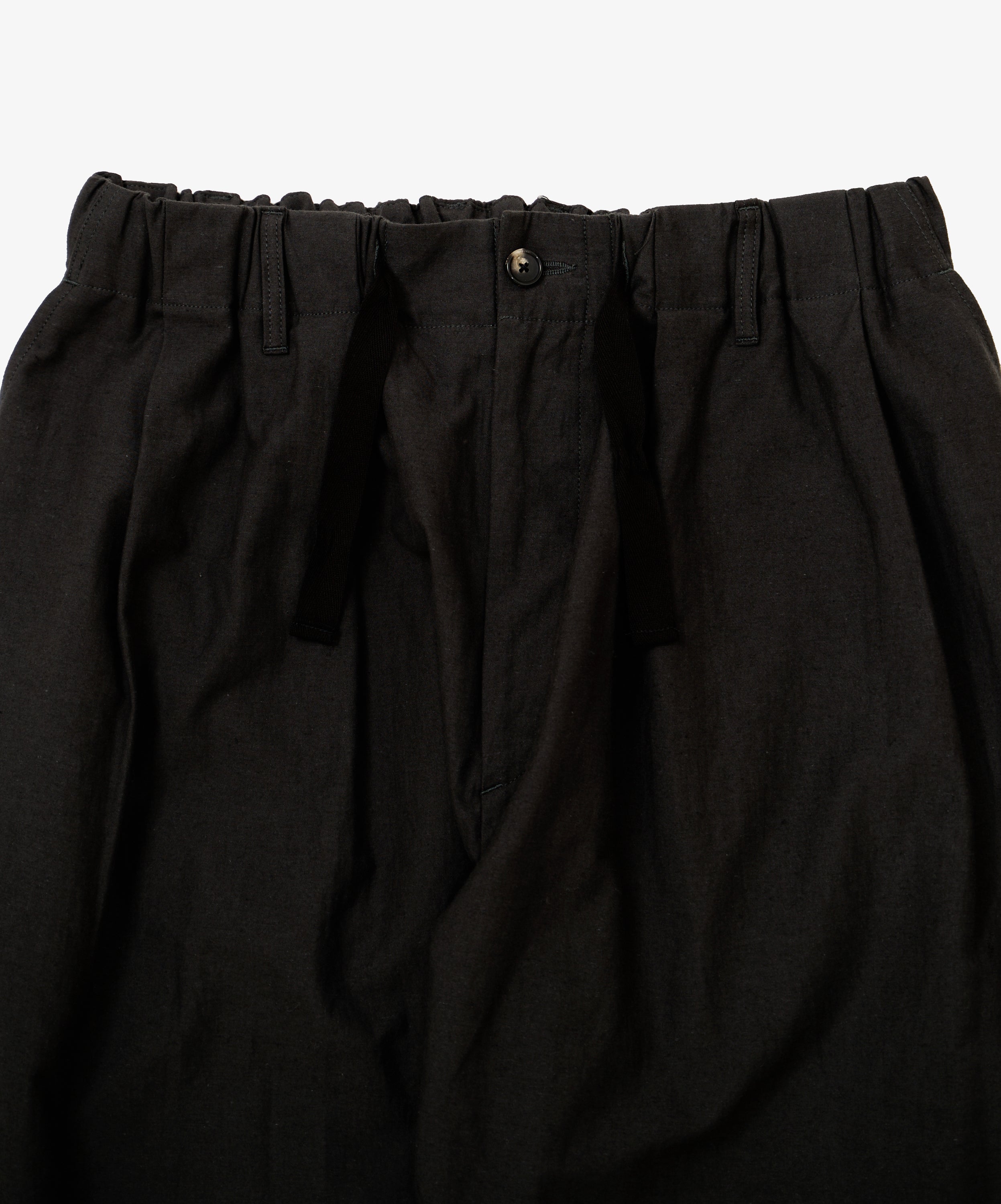 baggy trousers back satin black