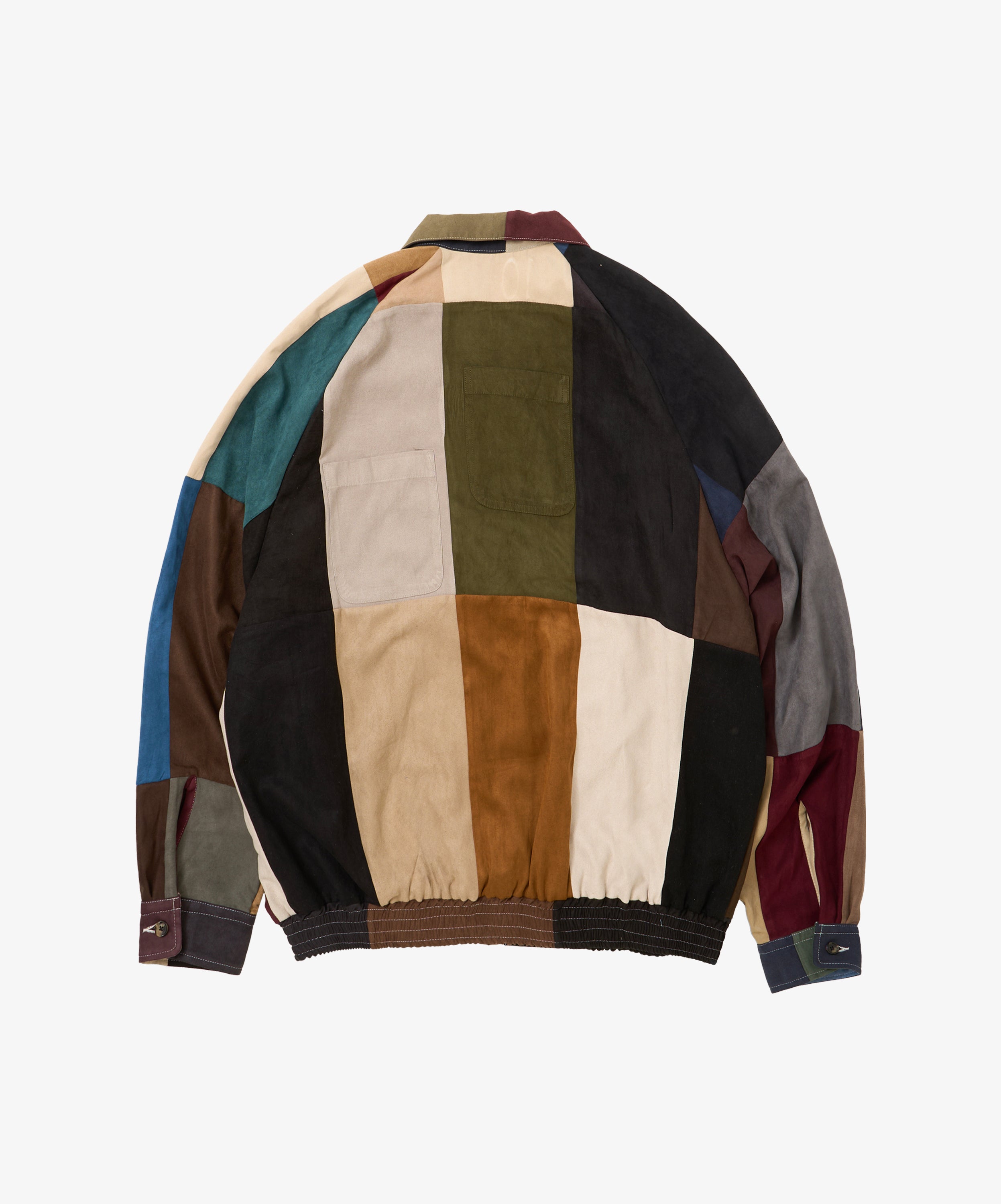 zip blouson faux suede ten