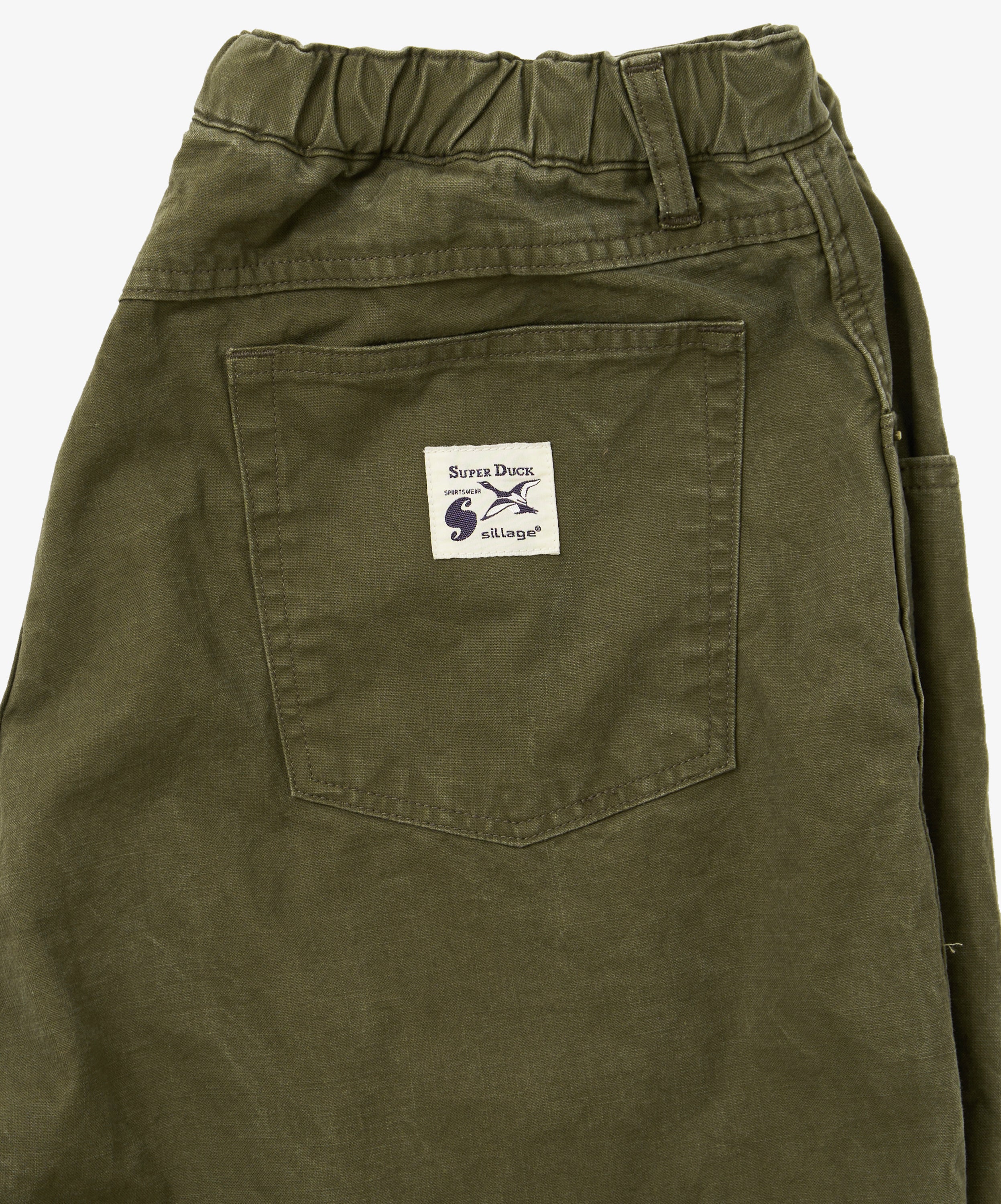 pantalon cinq poches super duck olive