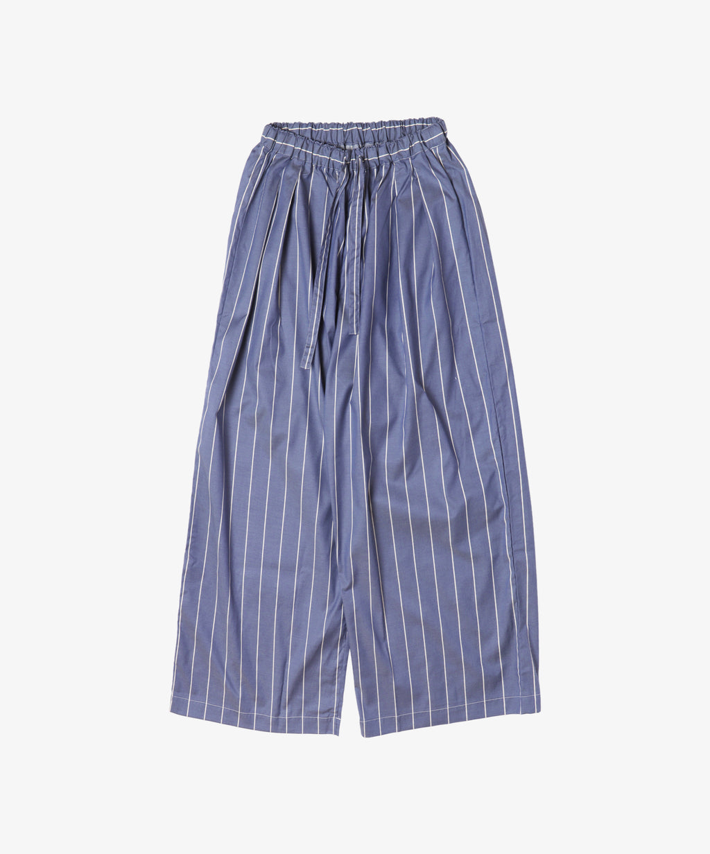 pyjama set blue stripe
