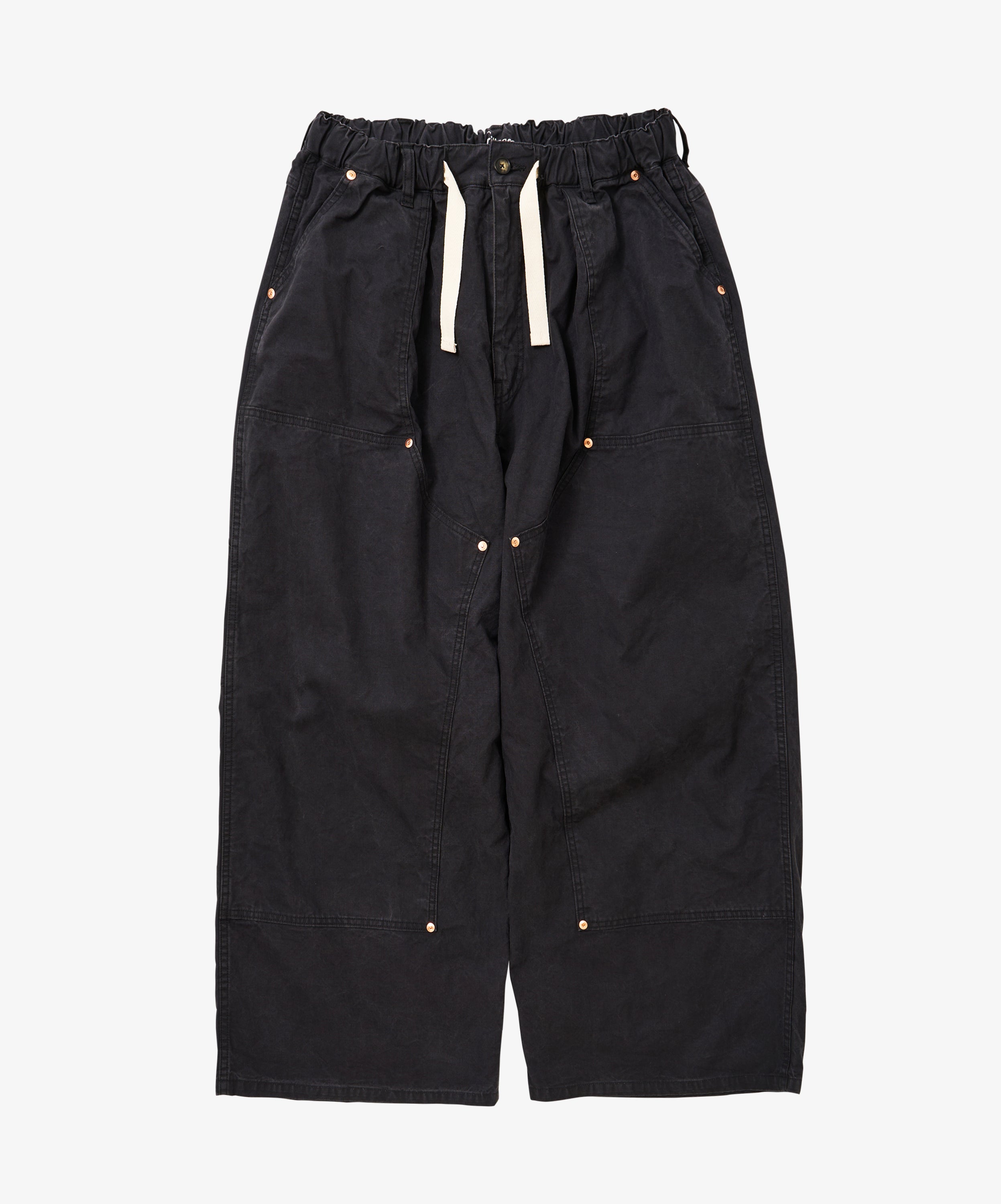 painter pants super duck faded black - default