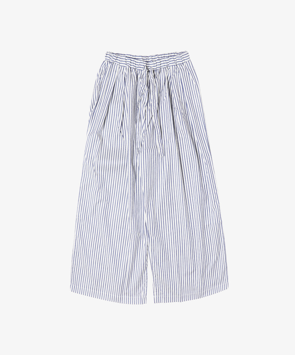 pyjama set white stripe