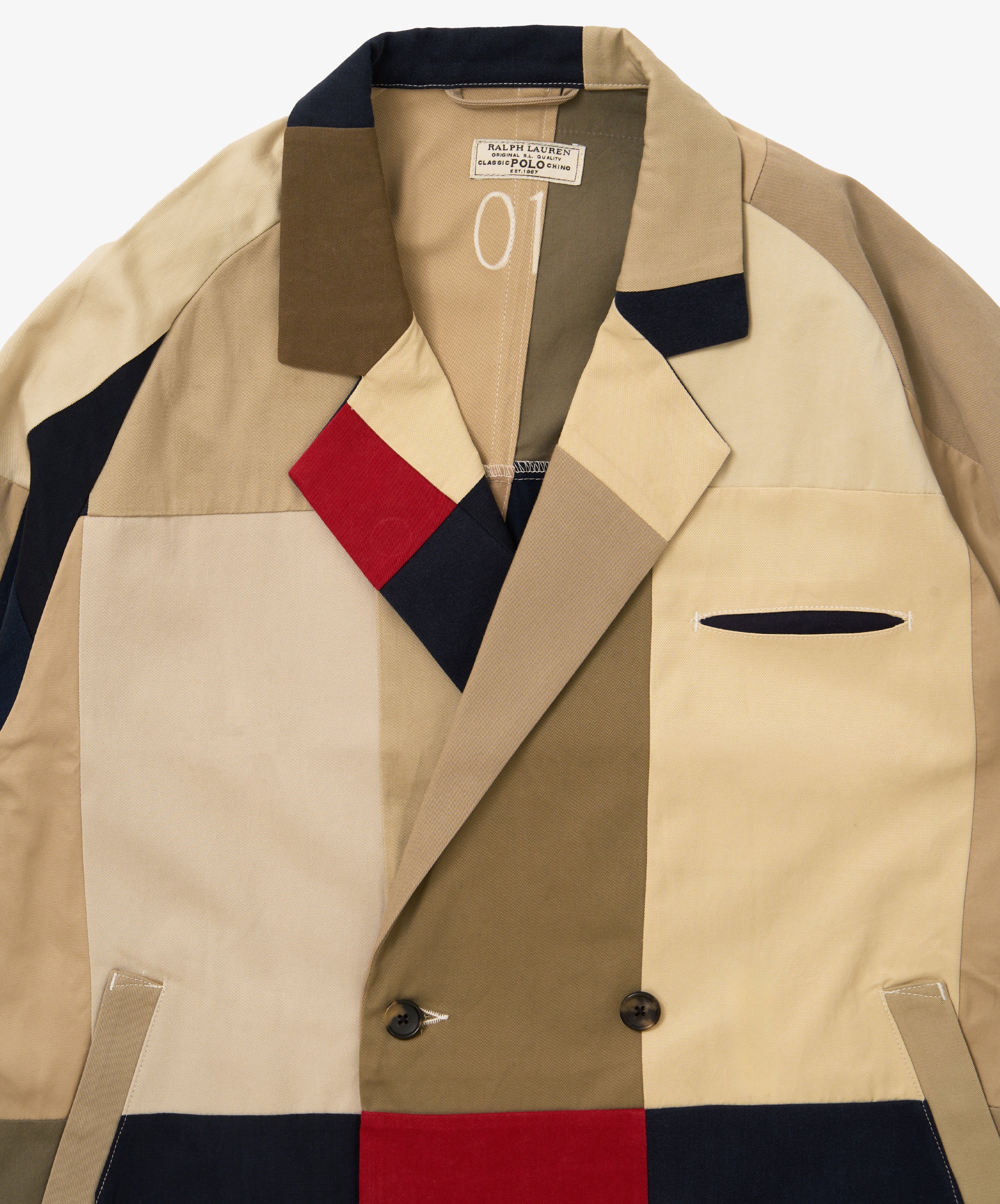 double breasted jacket polo chino one