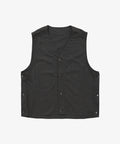 gilet anthracite twill - default