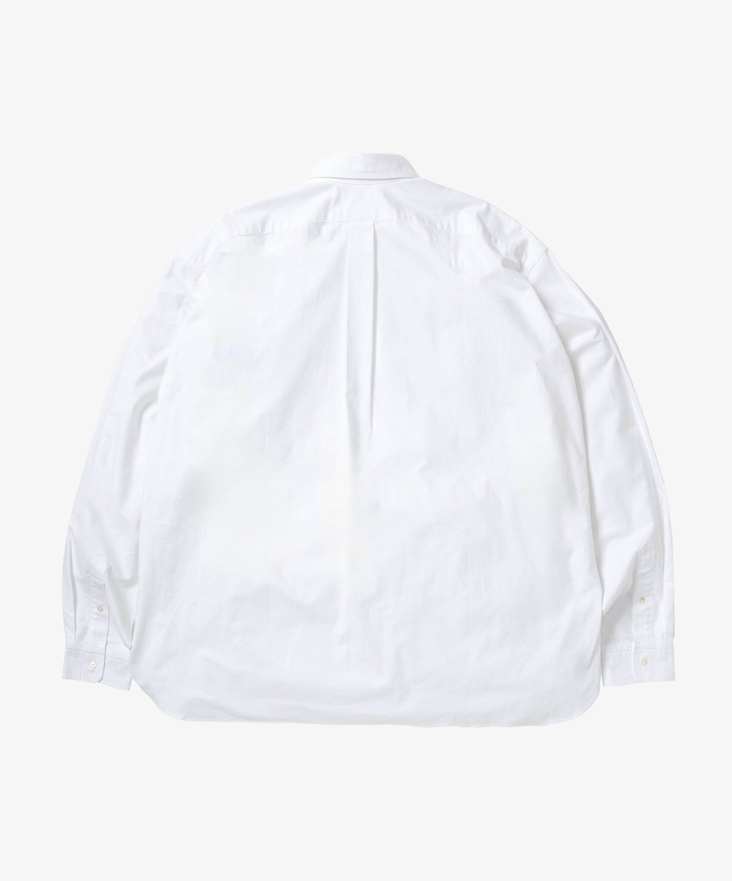 wide shirt white