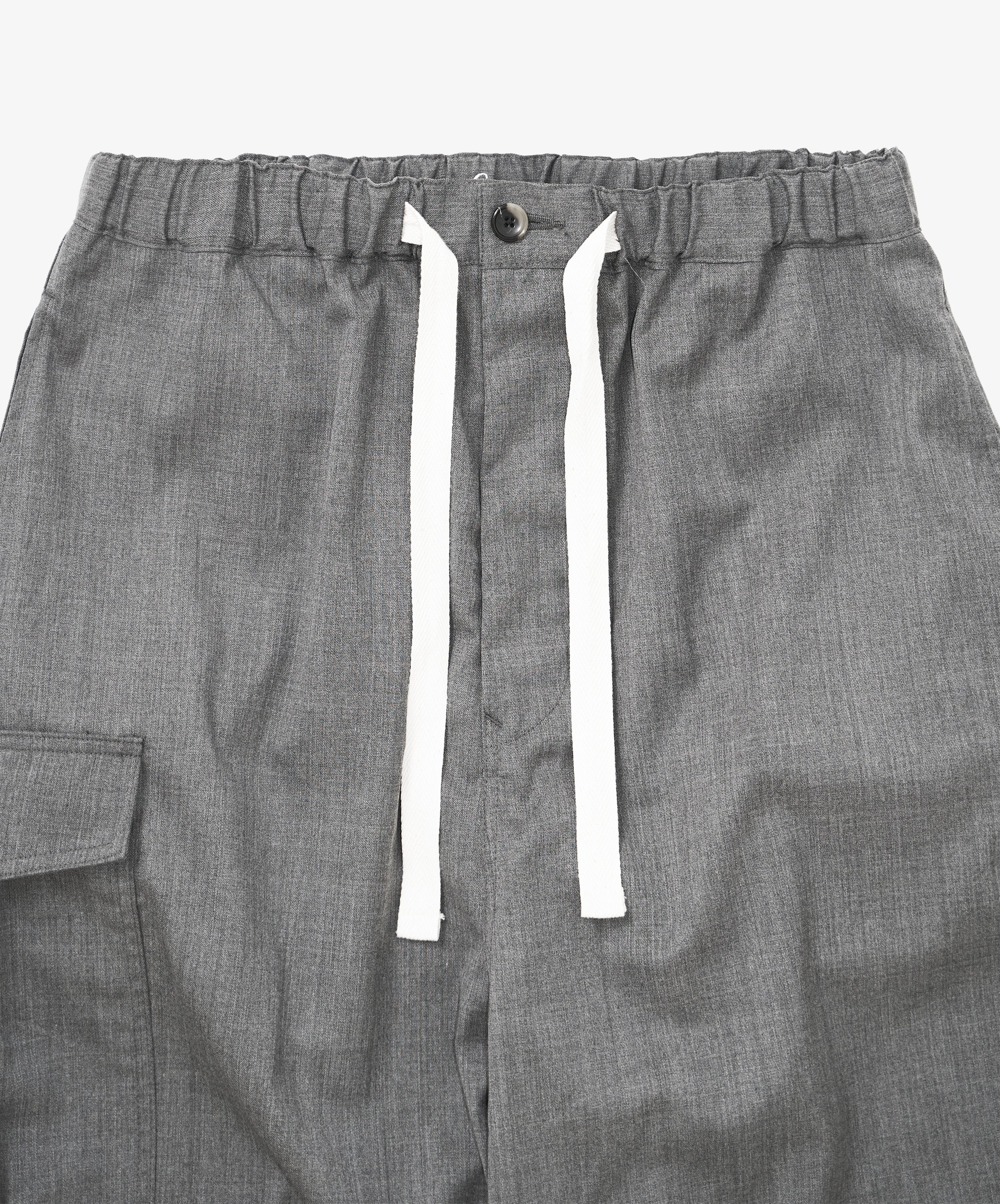 cargo pants grey twill