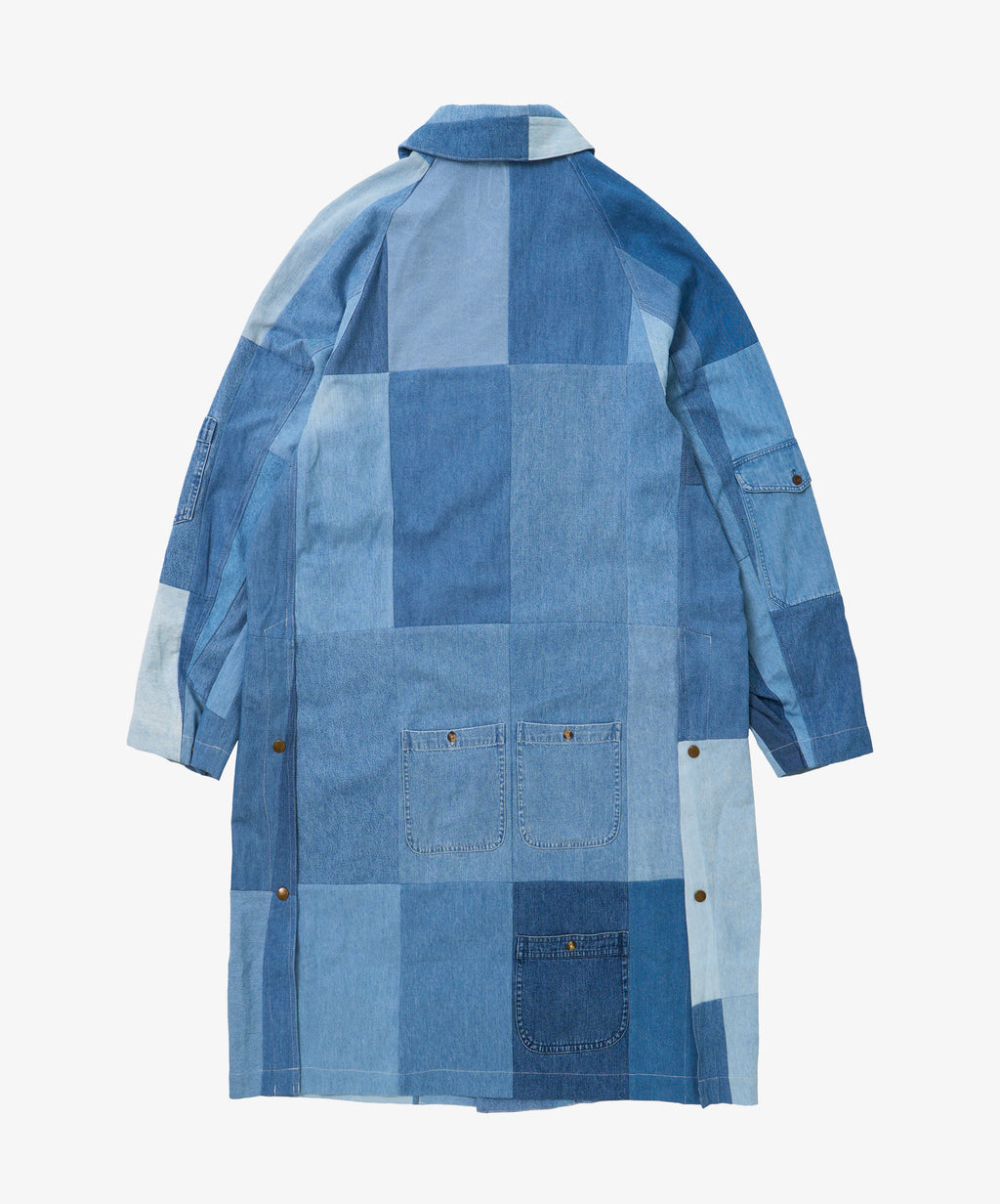 balmacaan coat vintage denim shirts one