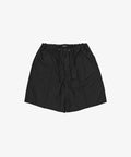 circular fatigue short pants black stripe - default