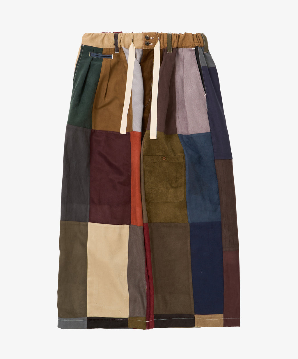 hakama pants faux suede twelve - default