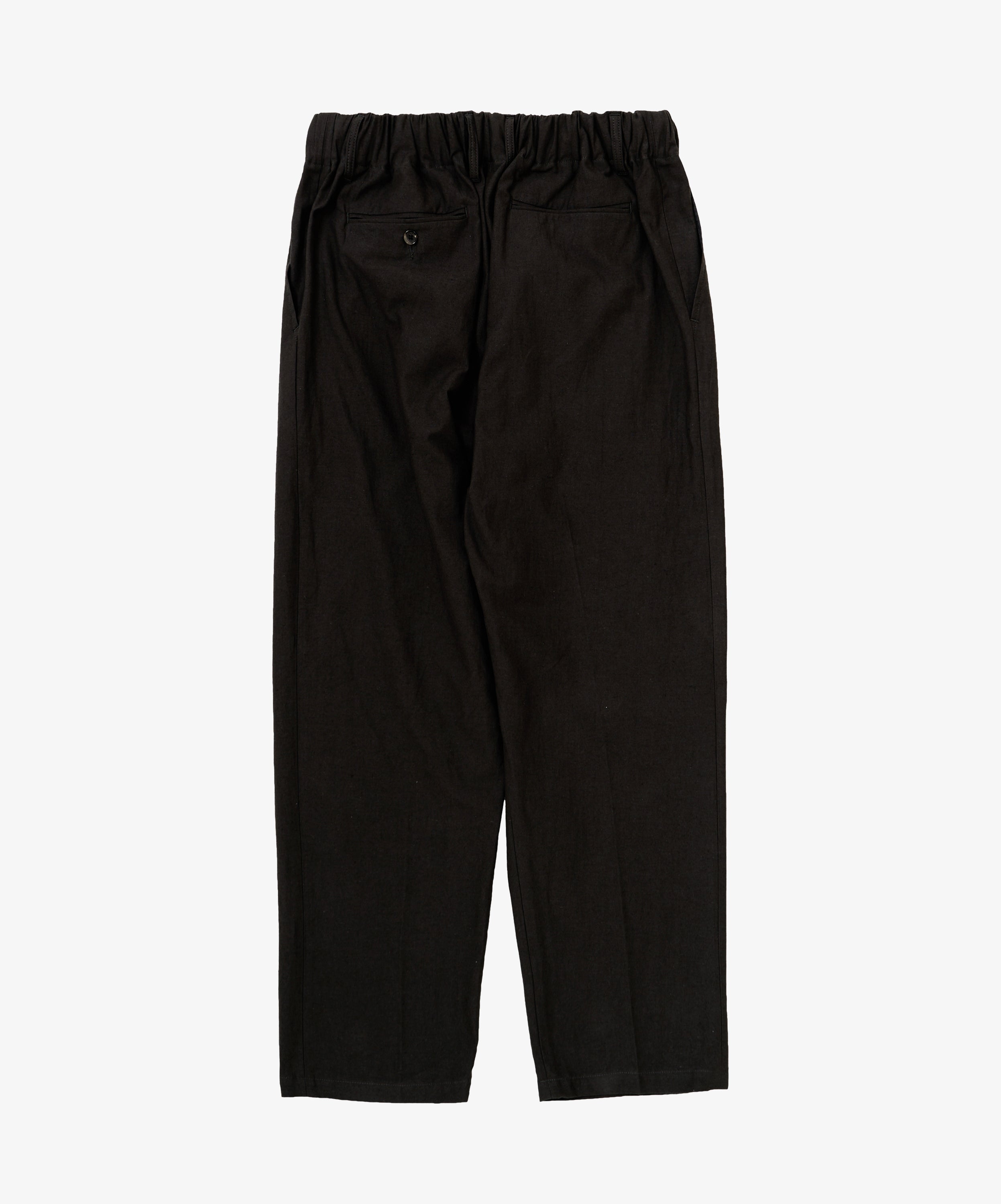 baggy trousers back satin black