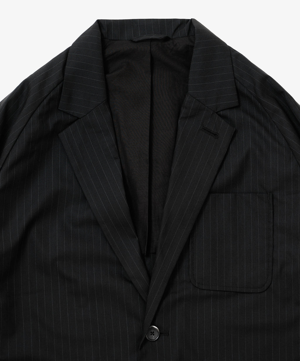 blazer black stripe