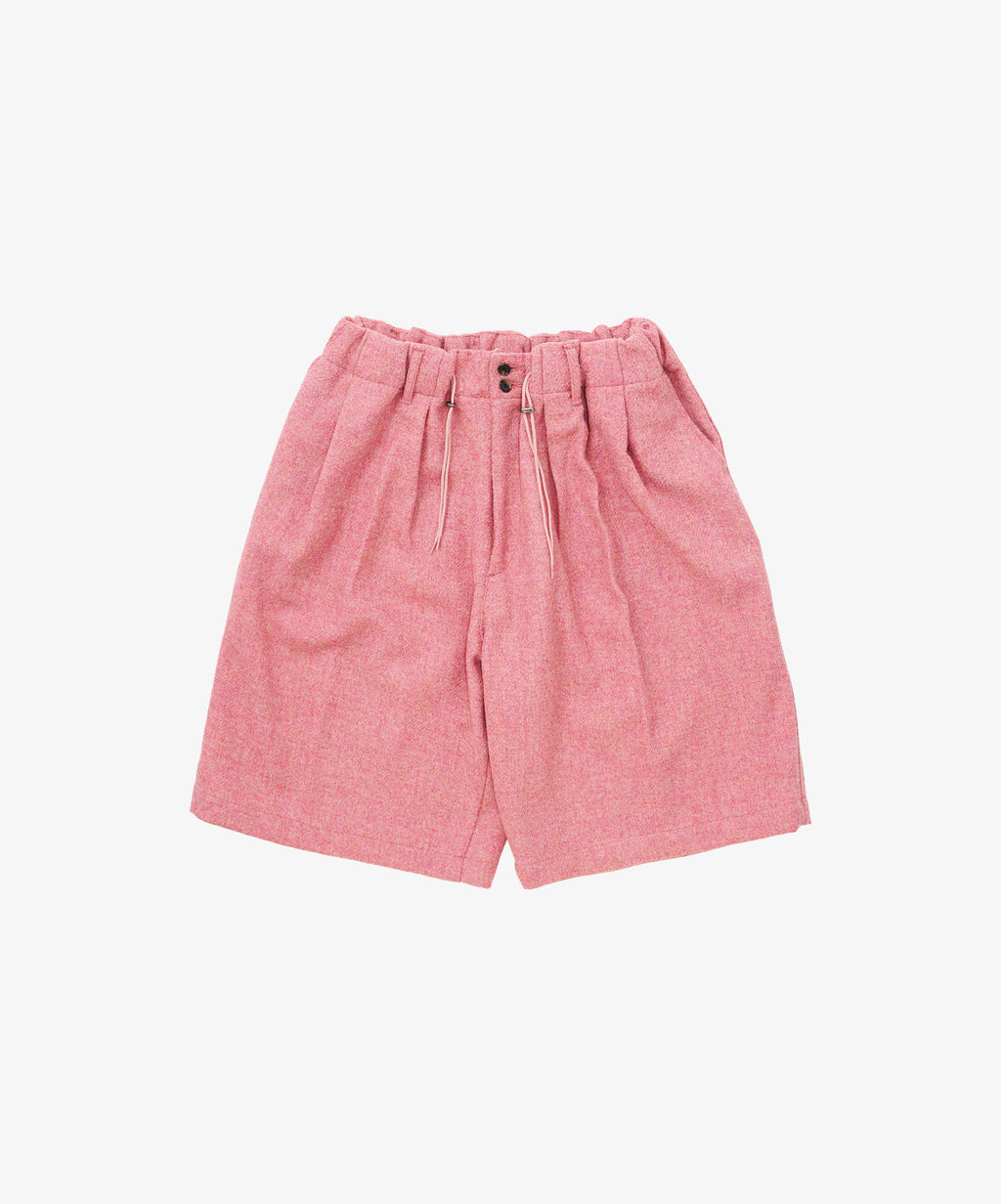 circular short pink harris tweed - default