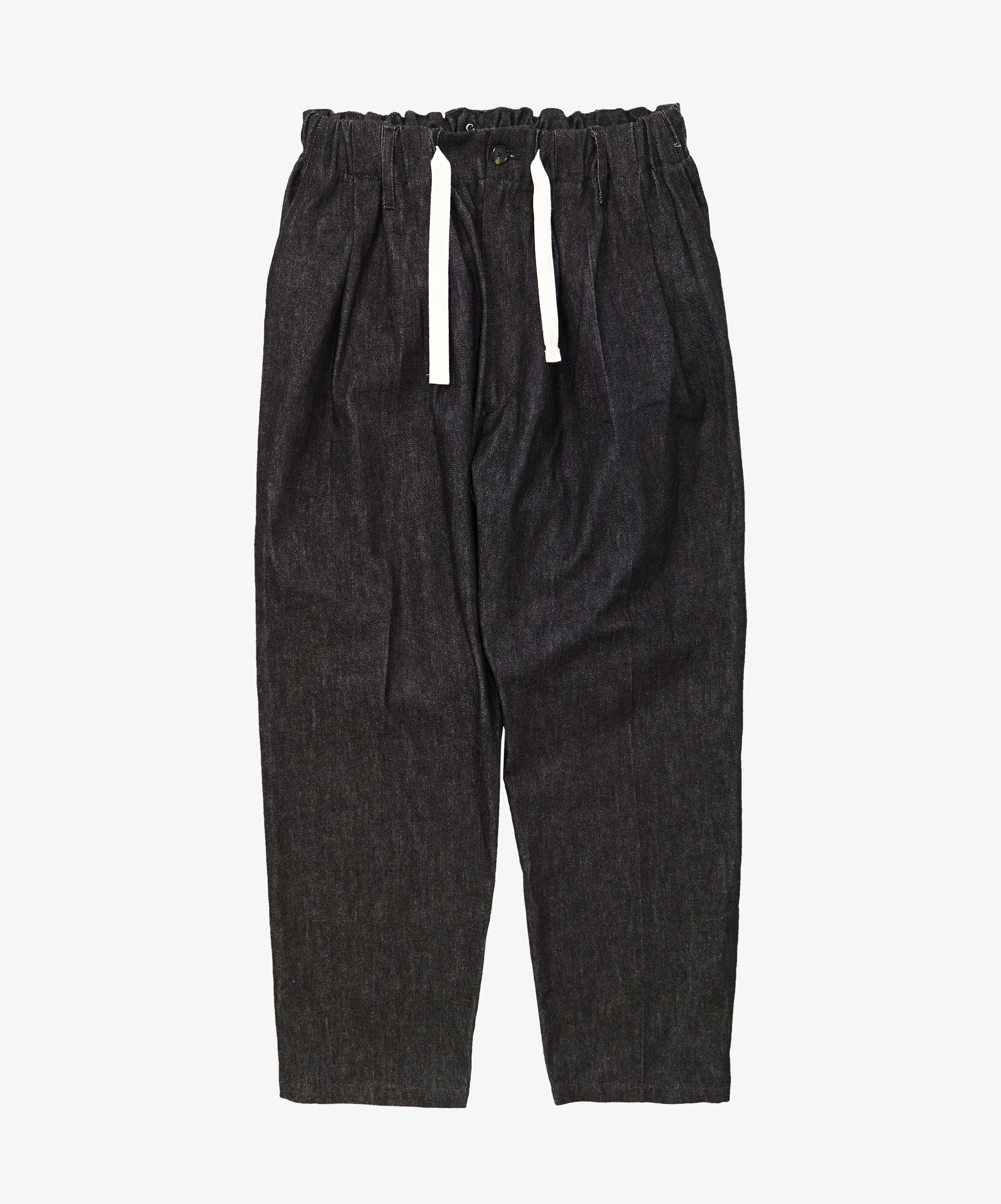 pantalon baggy black denim one wash - default
